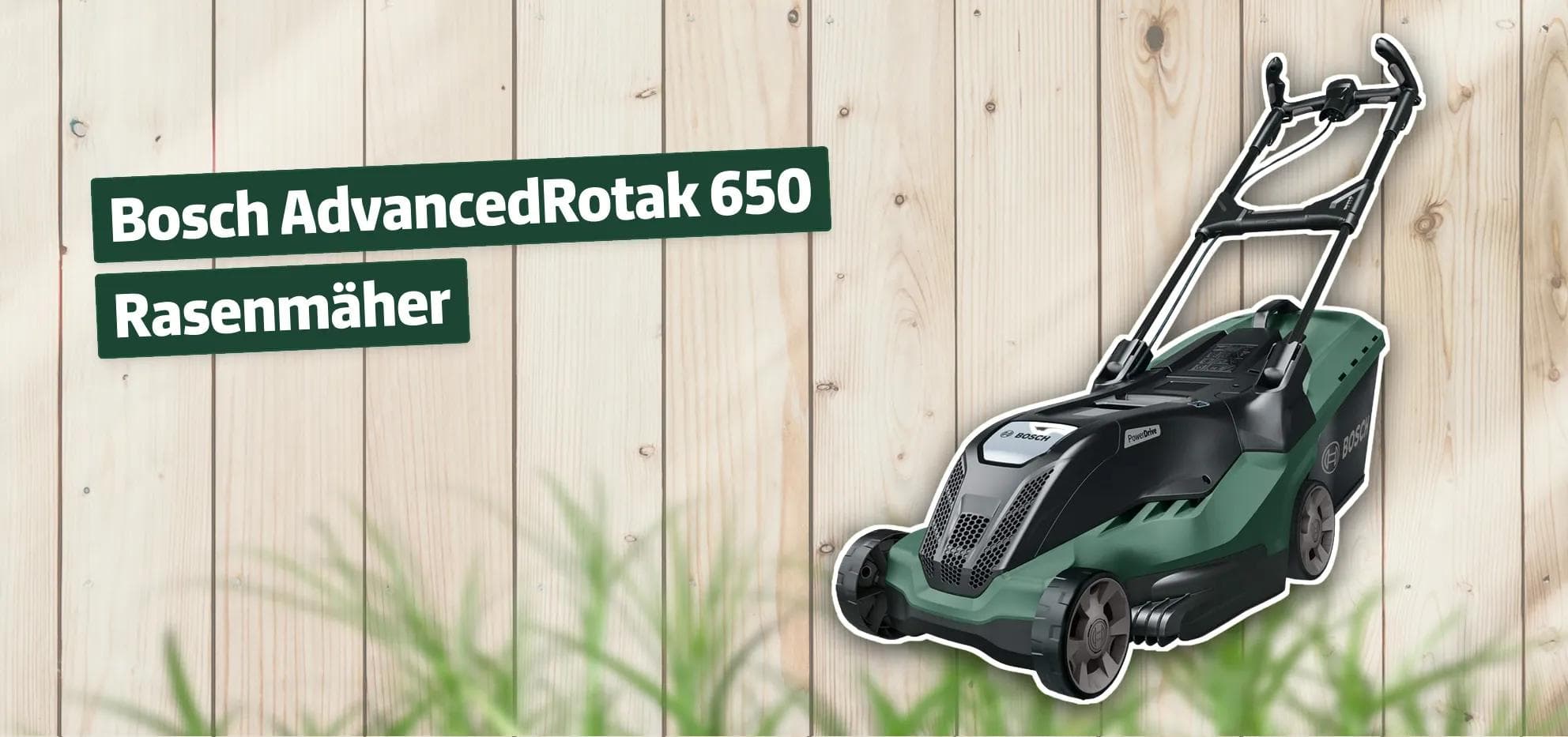 Bosch AdvancedRotak 650 Rasenmäher