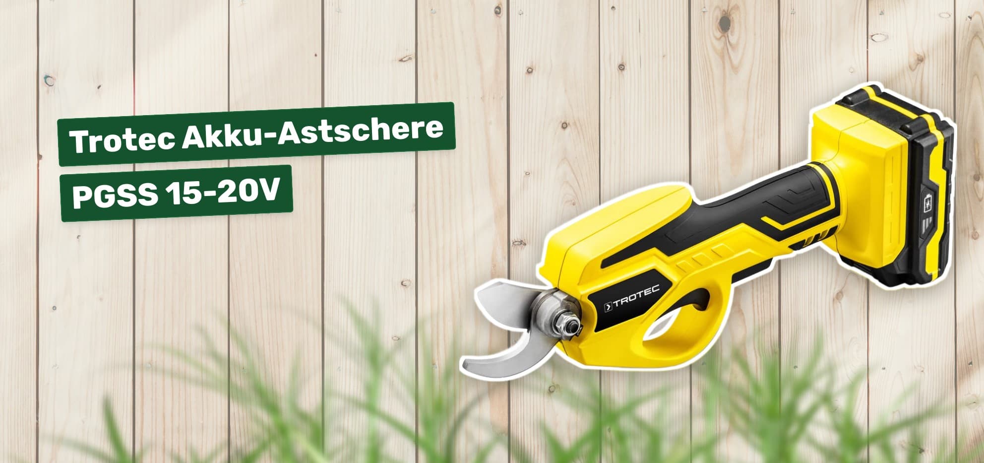 Trotec Akku-Astschere PGSS 15-20V