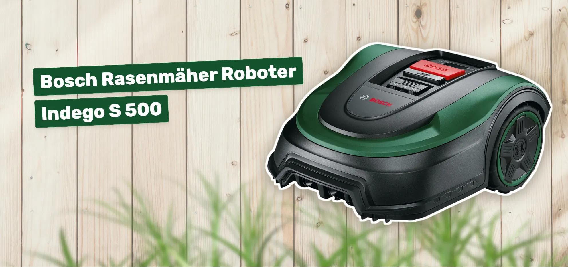 Bosch Rasenmäher Roboter Indego S 500
