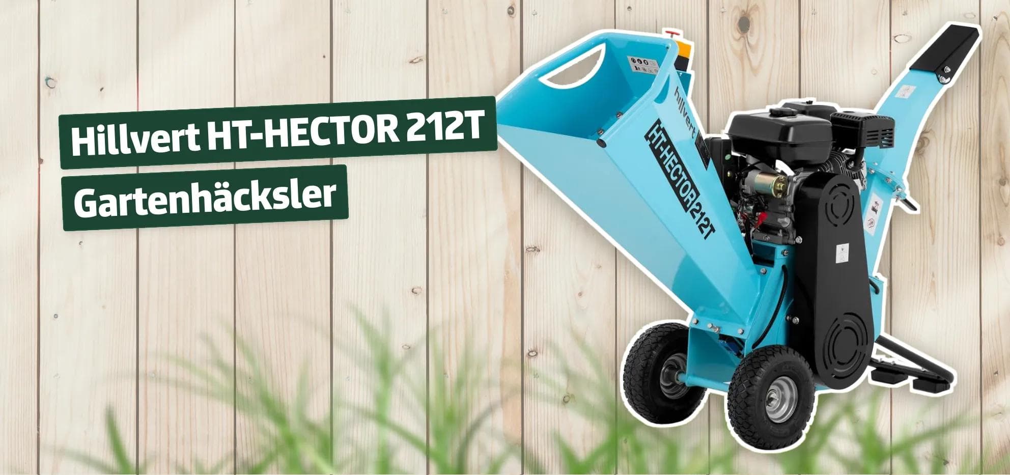 Hillvert HT-HECTOR 212T Gartenhäcksler