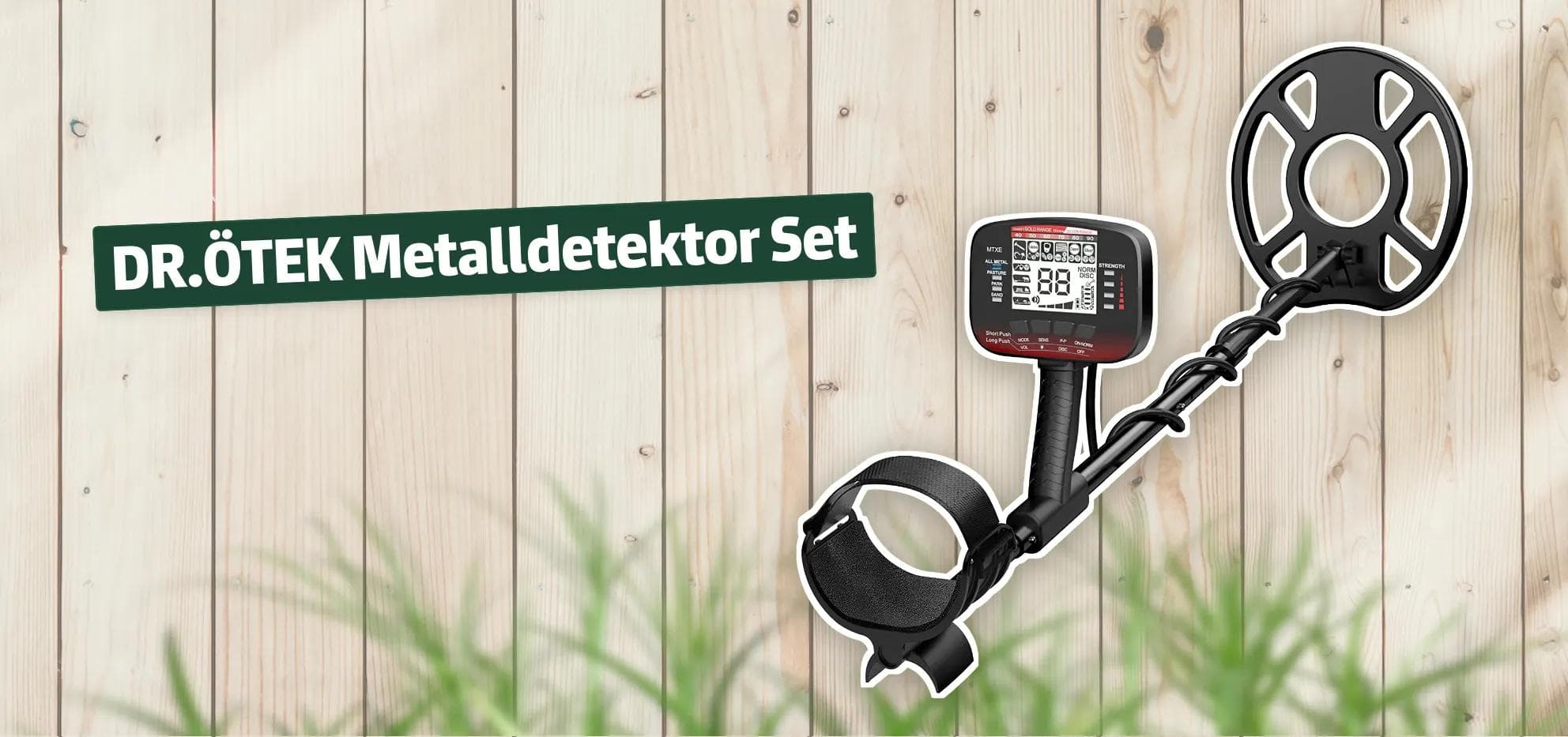 DR.ÖTEK Metalldetektor Set