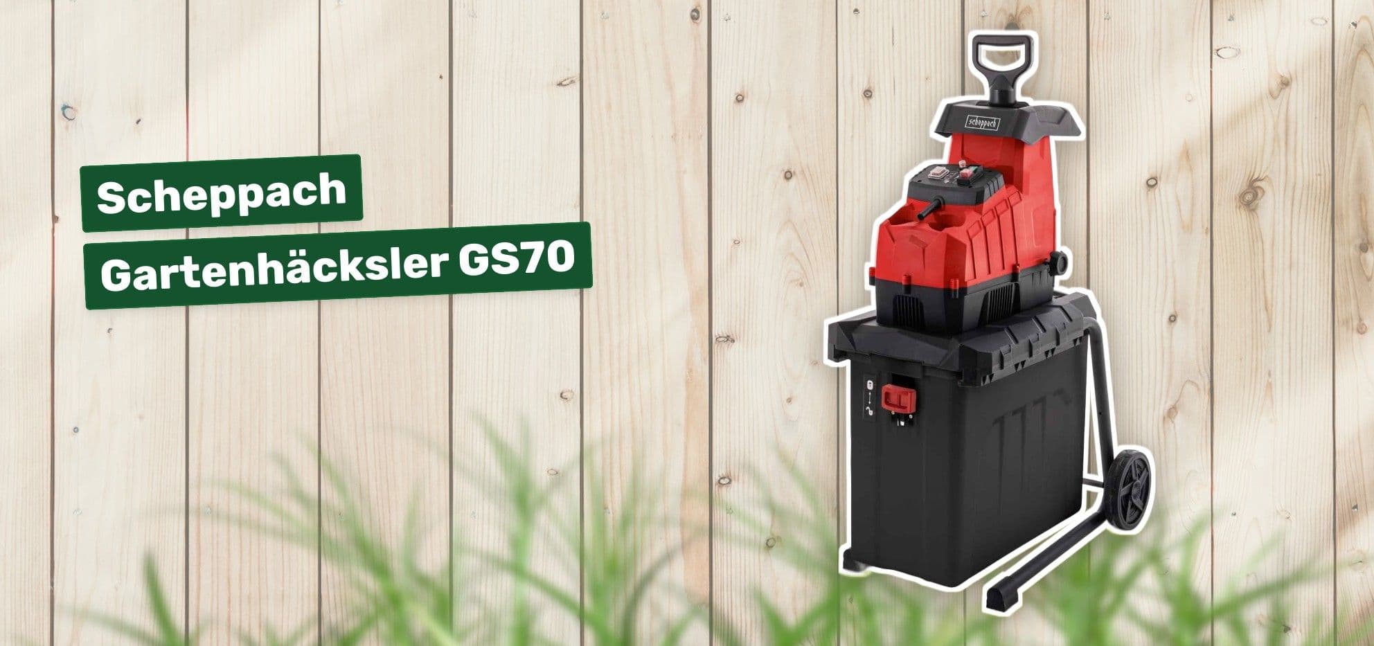 Scheppach Gartenhäcksler GS70
