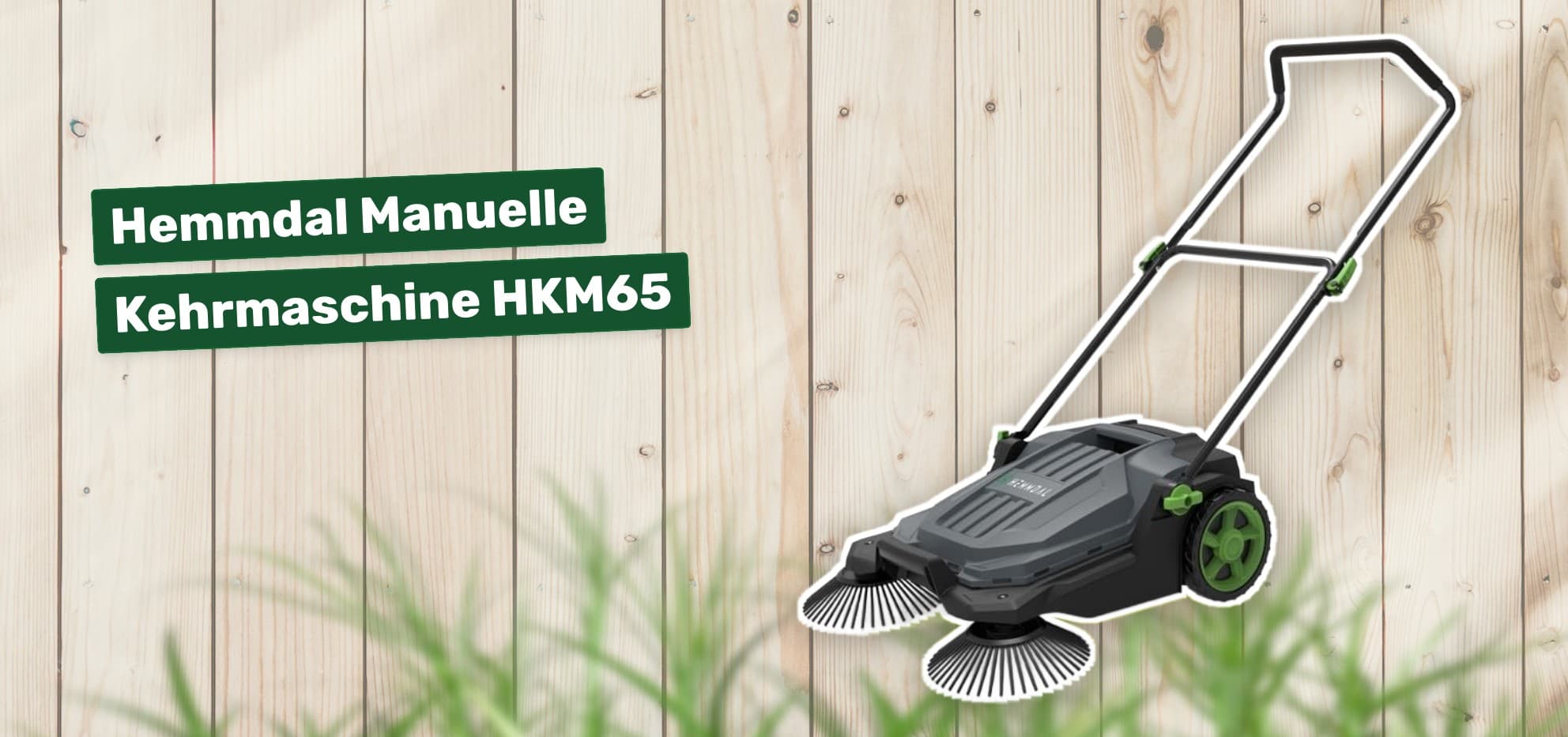 Hemmdal Manuelle Kehrmaschine HKM65
