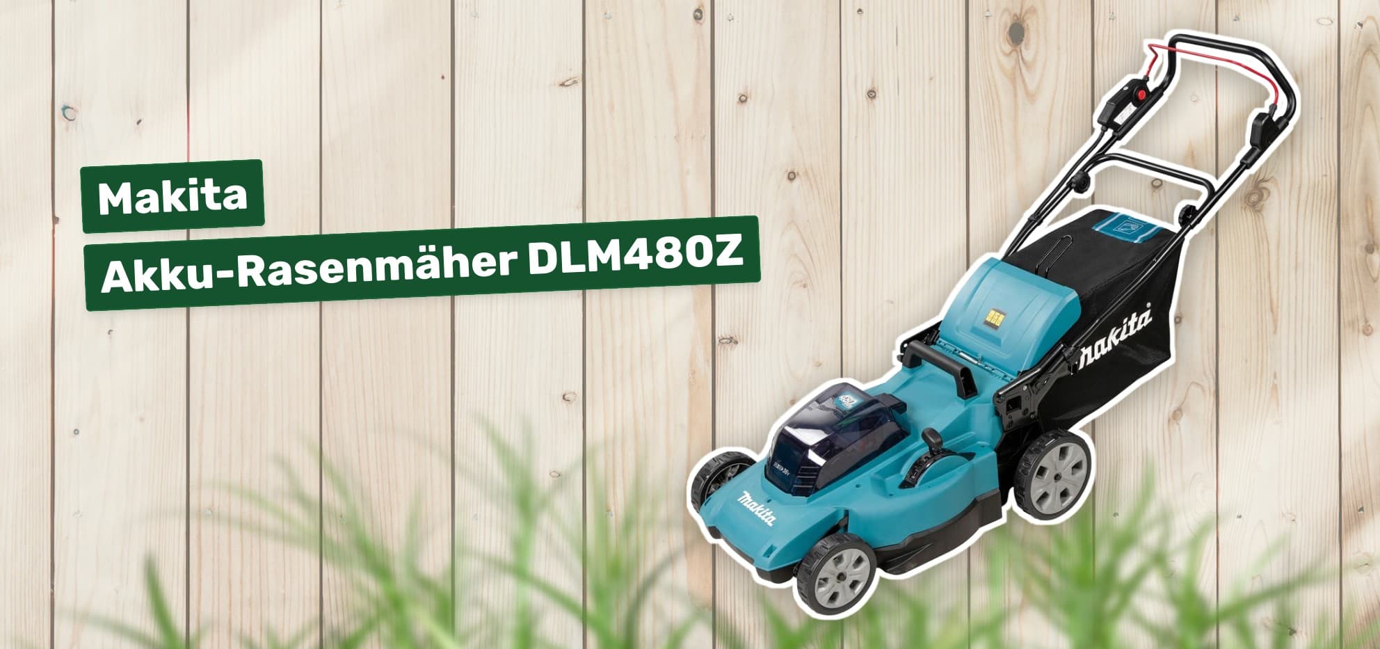 Makita Akku-Rasenmäher DLM480Z