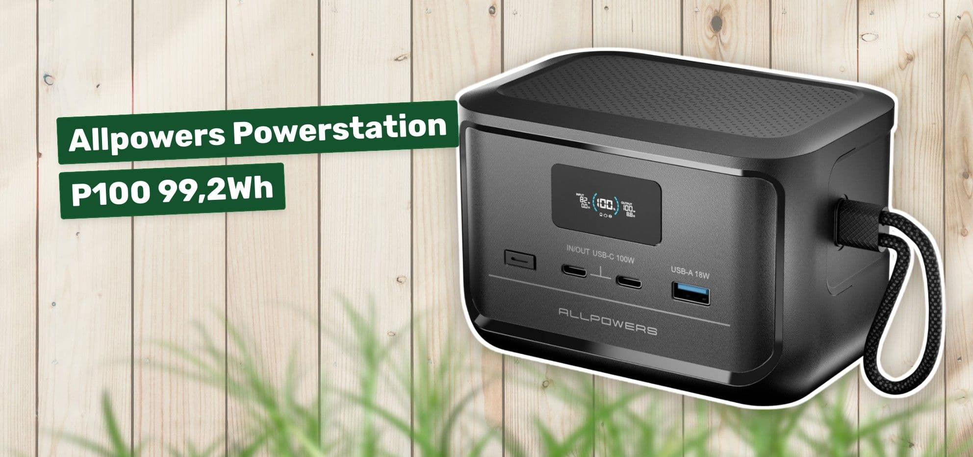 Allpowers Powerstation P100 99,2Wh