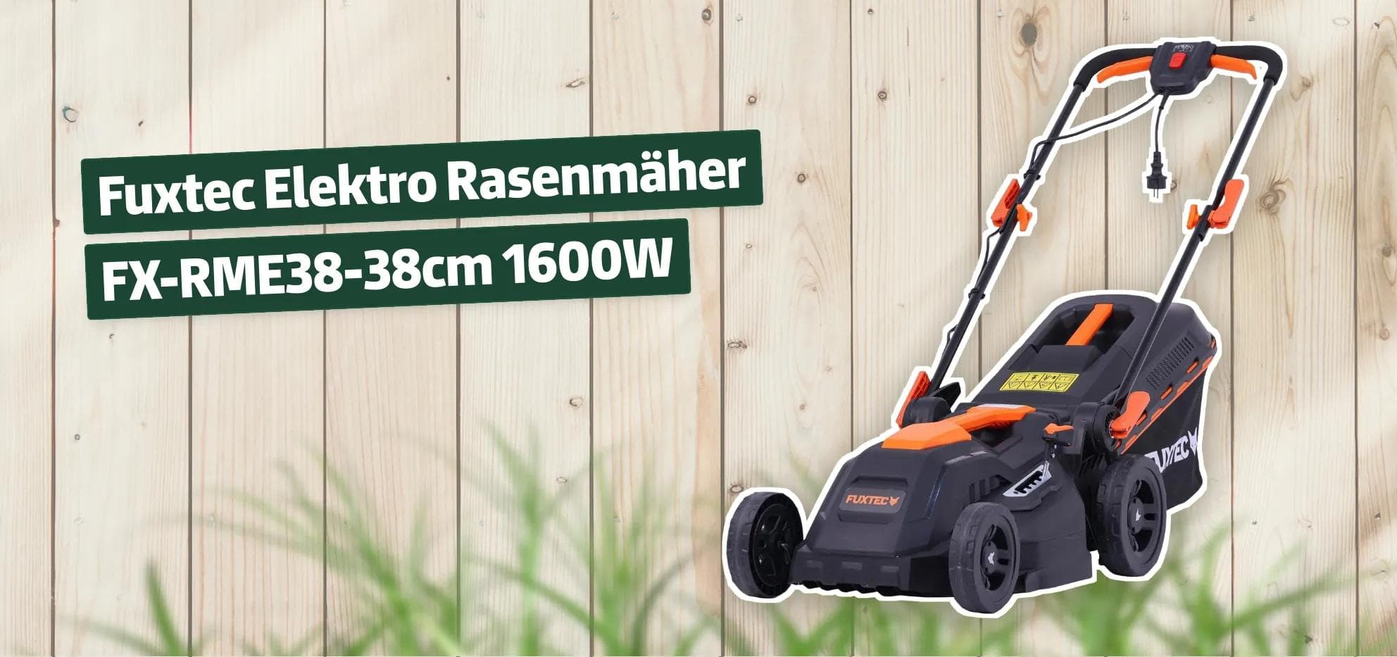 Fuxtec Elektro Rasenmäher FX-RME38-38cm 1600W