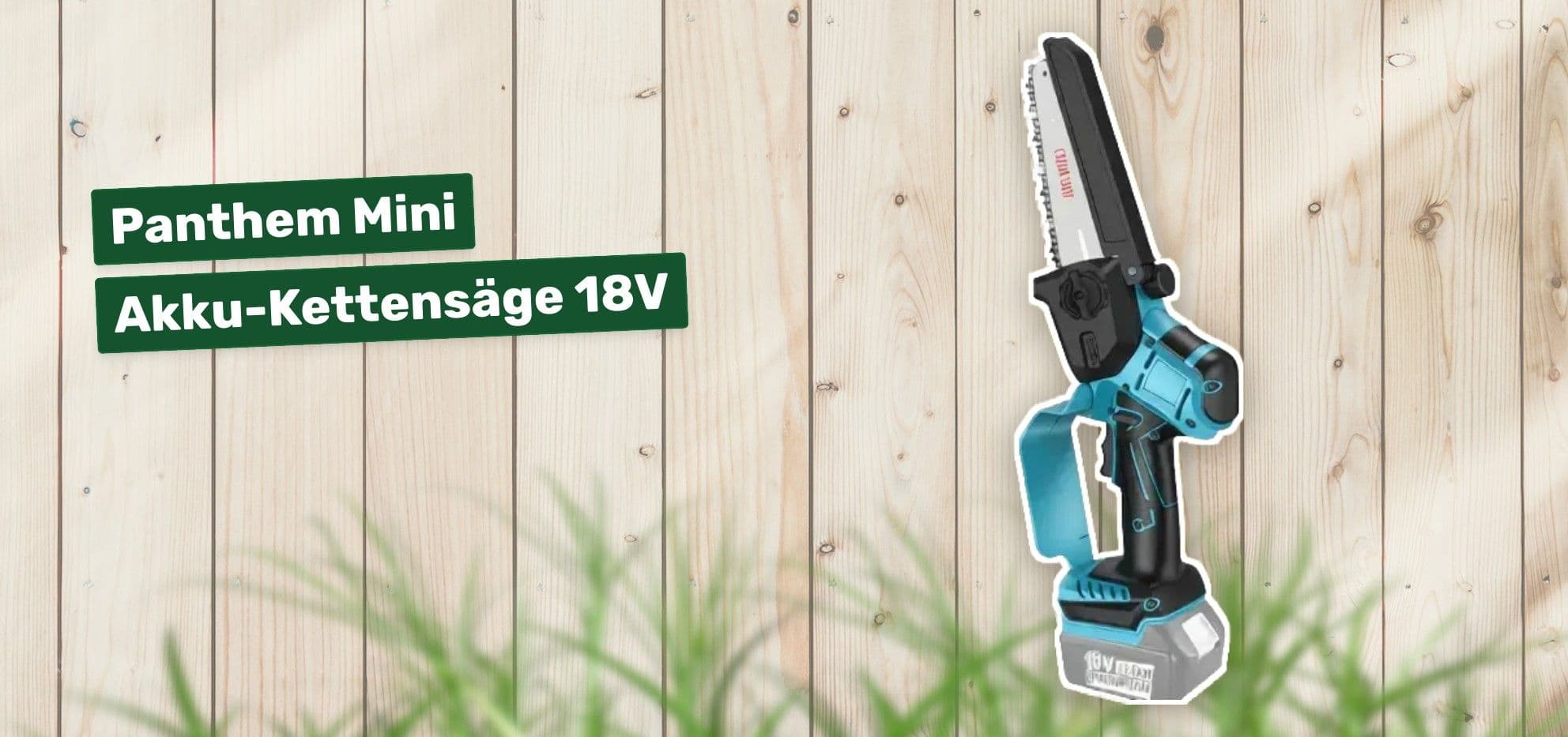 Panthem Mini Akku-Kettensäge 18V