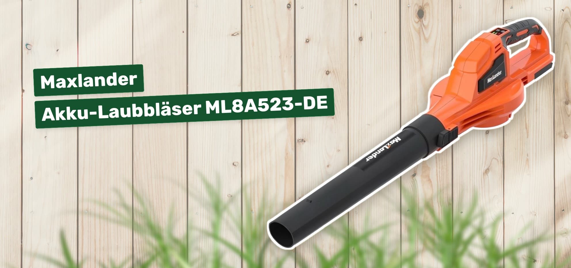 Maxlander Akku-Laubbläser ML8A523-DE