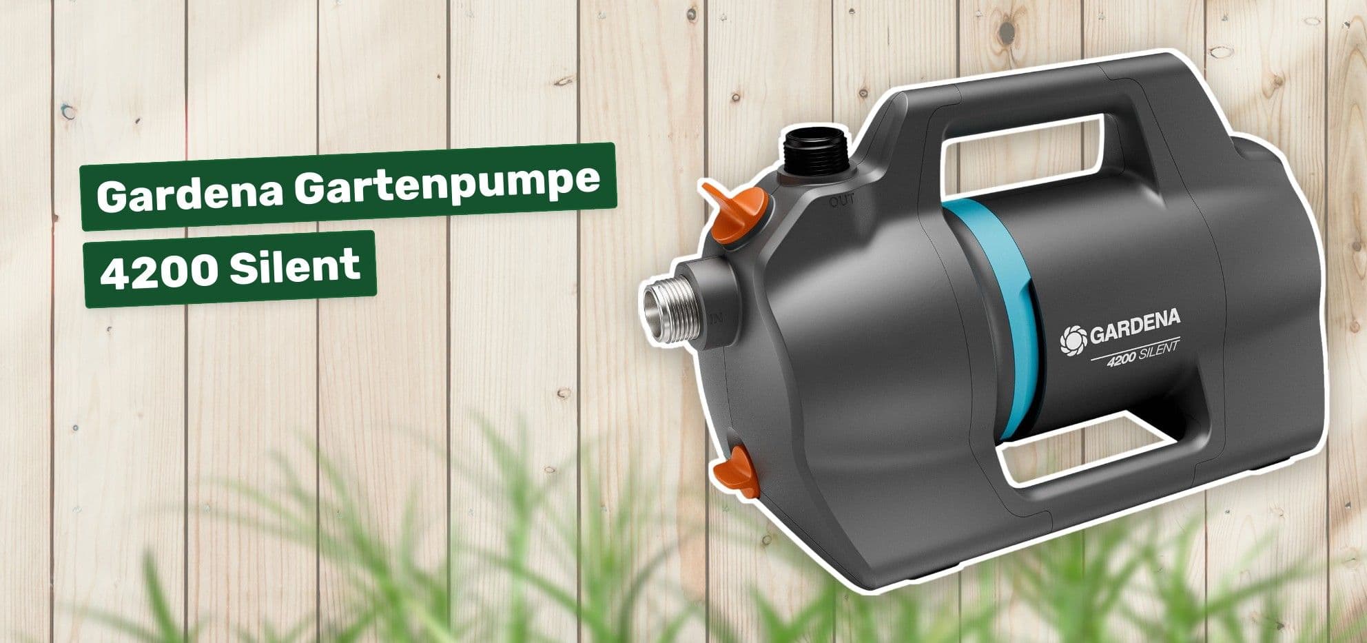 Gardena Gartenpumpe 4200 Silent