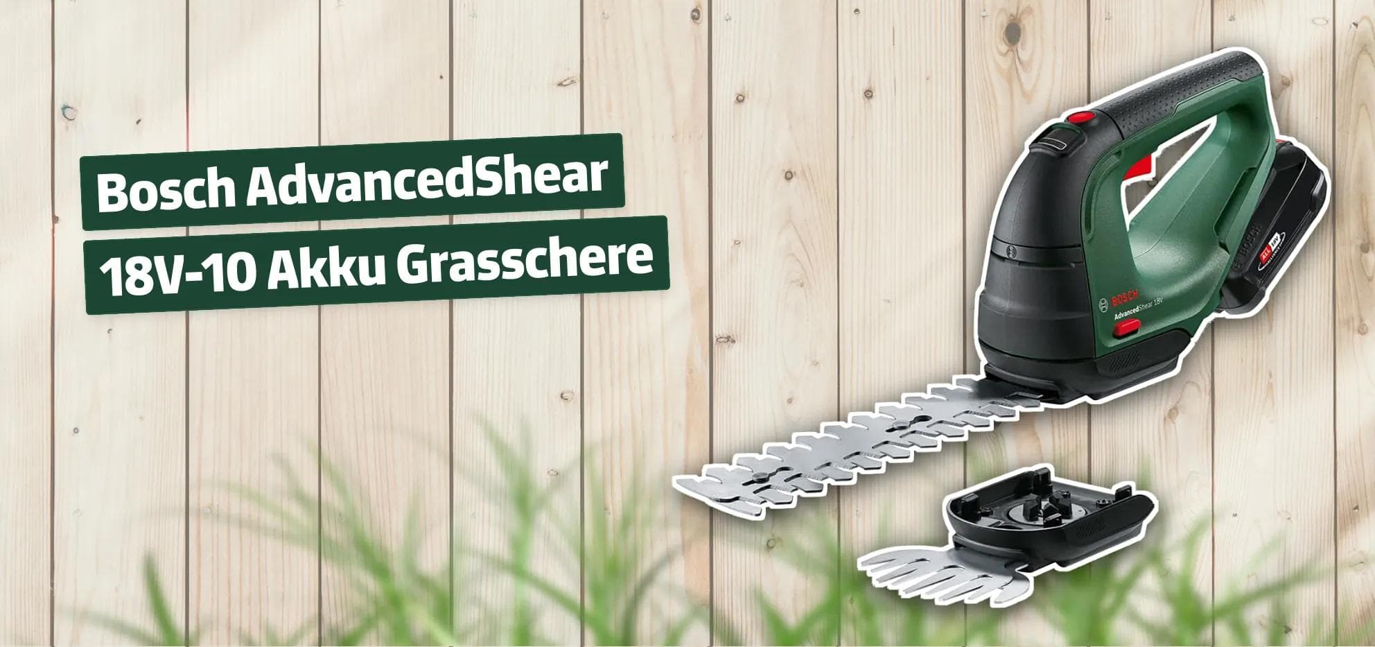 Bosch AdvancedShear 18V-10 Akku Grasschere