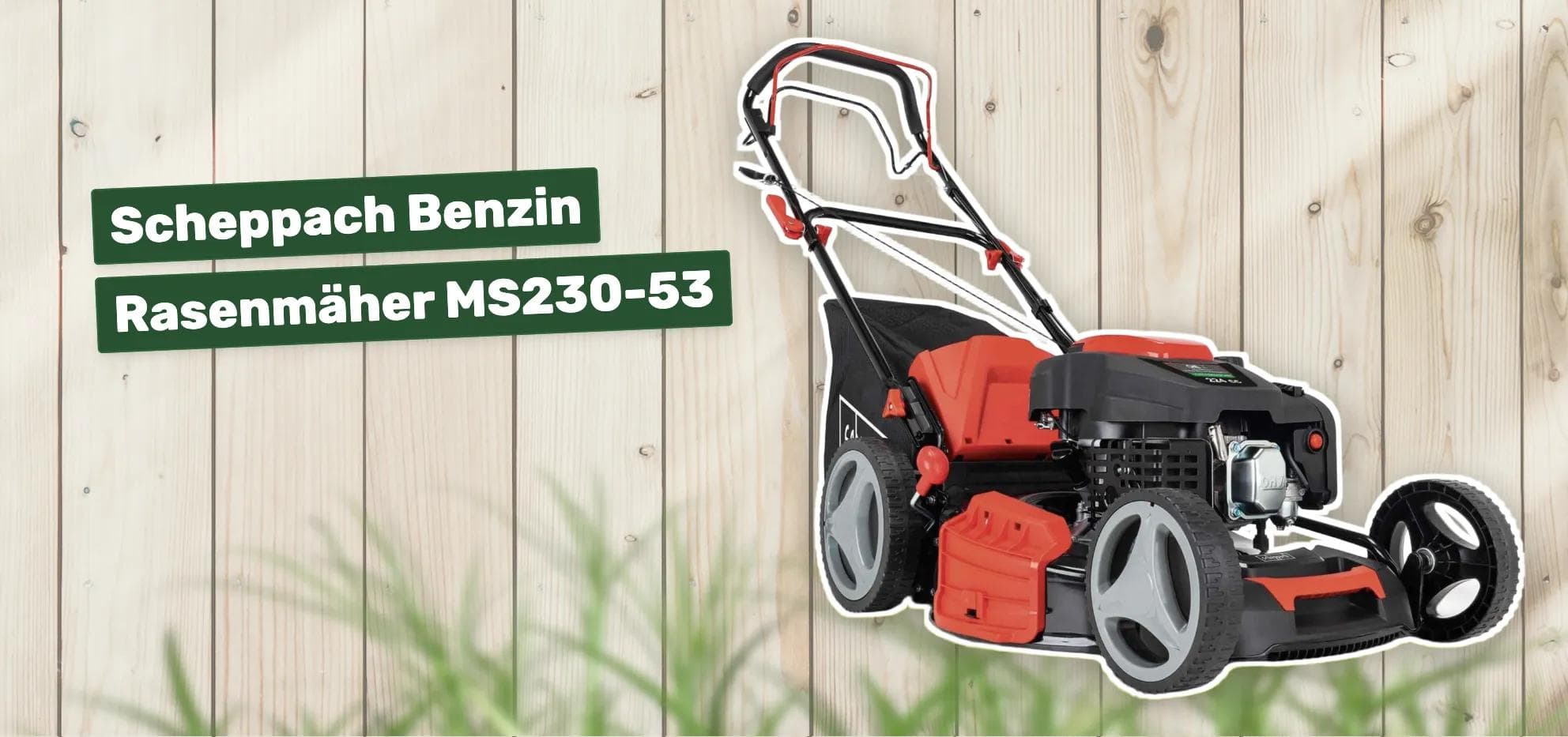 Scheppach Benzin Rasenmäher MS230-53