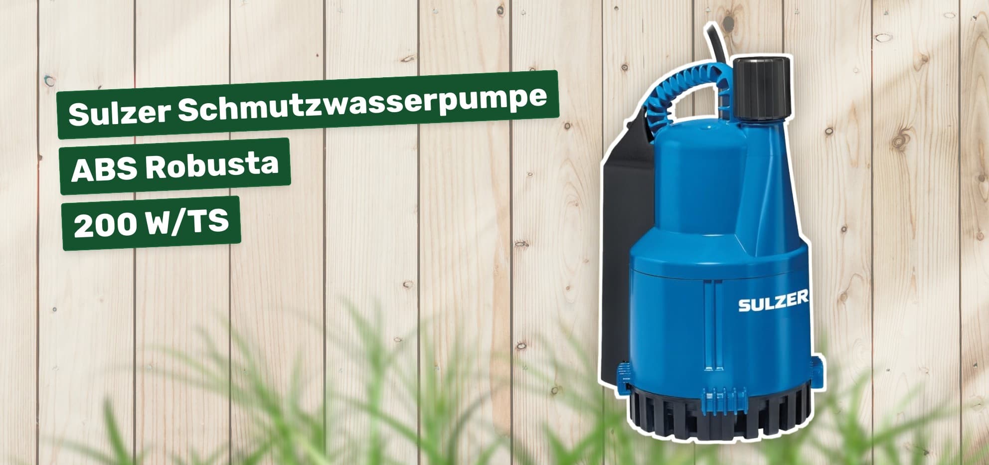 Sulzer Schmutzwasserpumpe ABS Robusta 200 W/TS