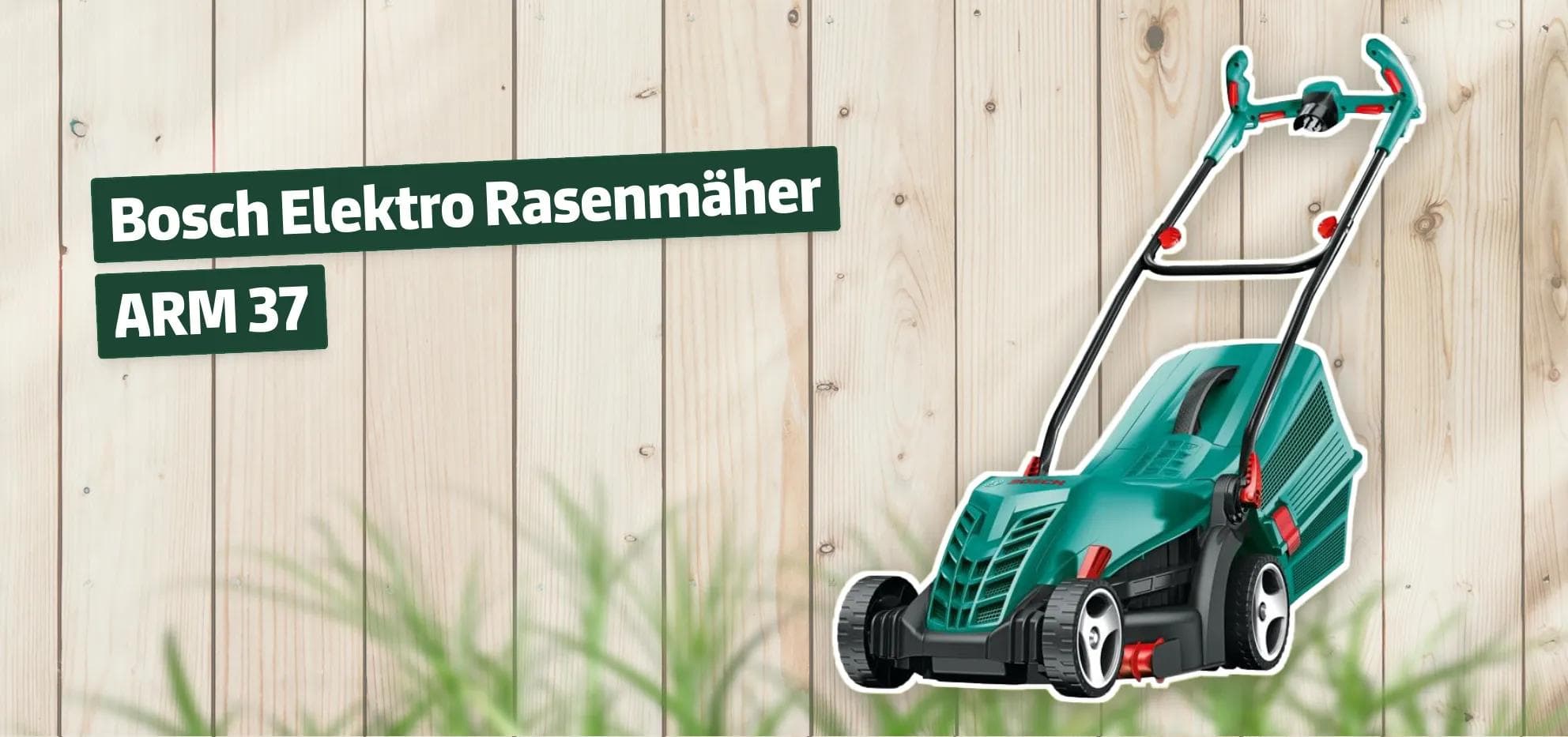 Bosch Elektro Rasenmäher ARM 37