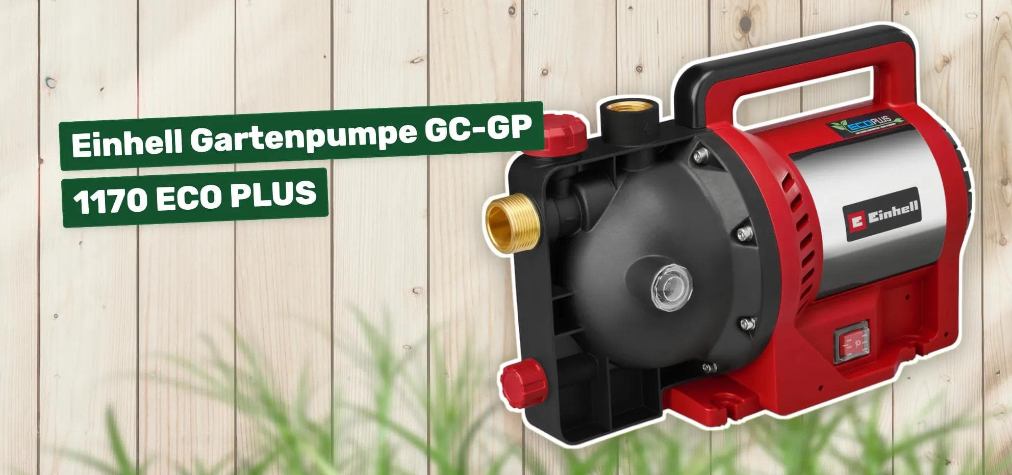 Einhell Gartenpumpe GC-GP 1170 ECO PLUS