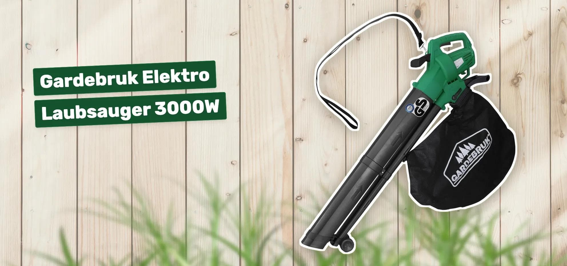 Gardebruk Elektro Laubsauger 3000W