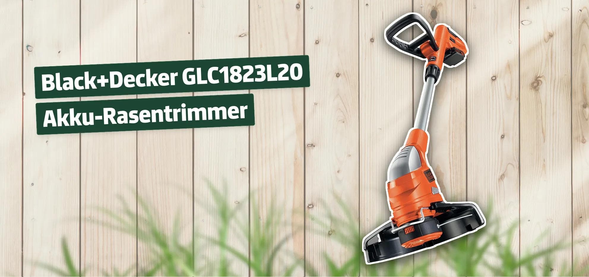 Black+Decker GLC1823L20 Akku-Rasentrimmer