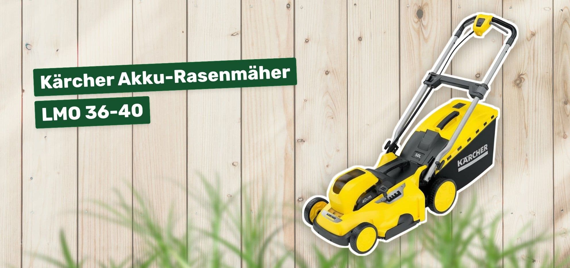 Kärcher Akku-Rasenmäher LMO 36-40
