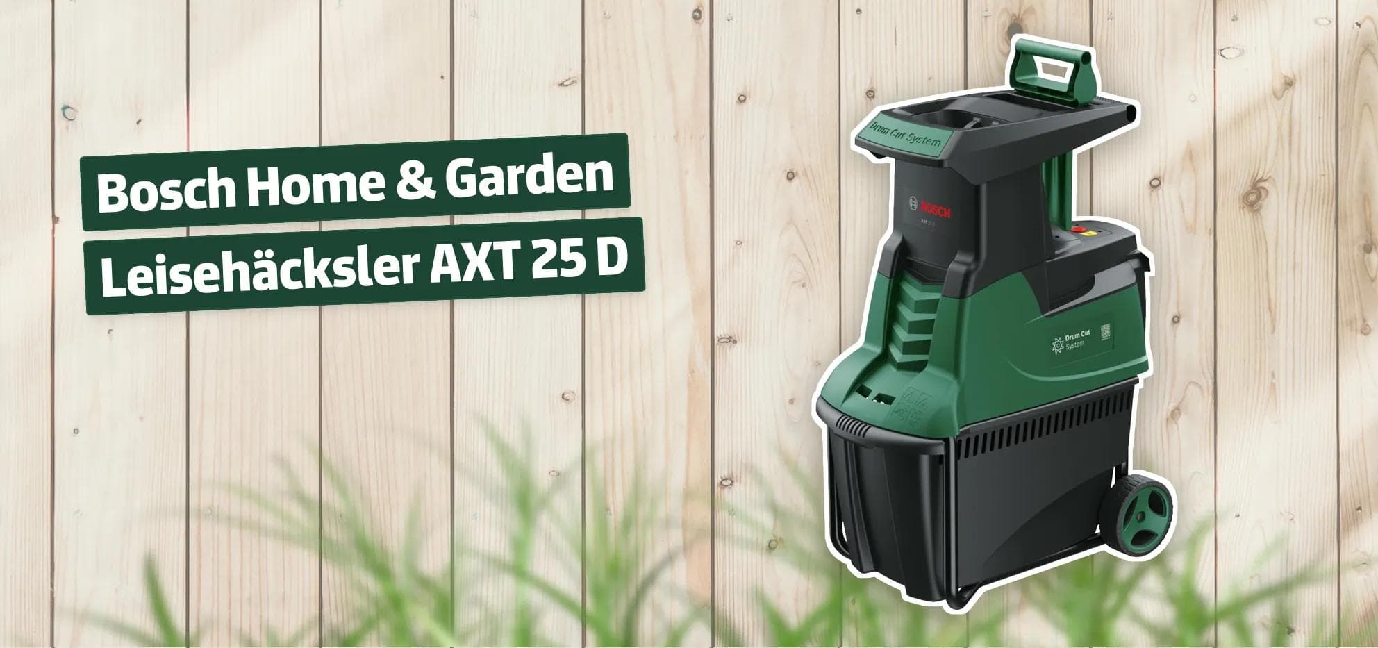 Bosch Leisehäcksler AXT 25 D