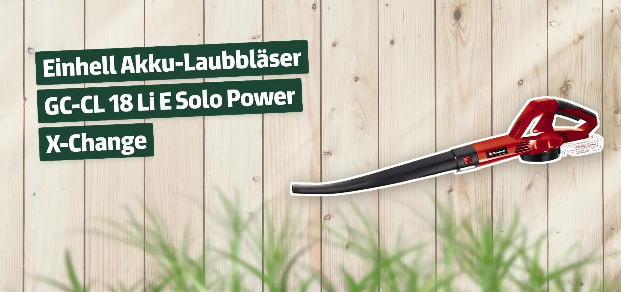 Einhell Akku-Laubbläser GC-CL 18 Li E Solo Power X-Change