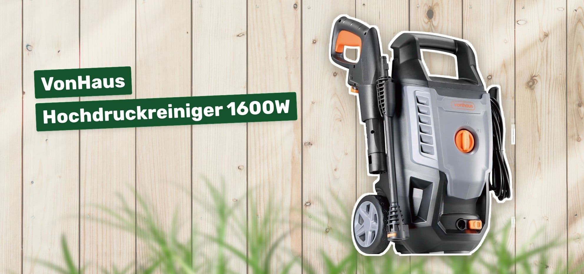 VonHaus Hochdruckreiniger 1600W