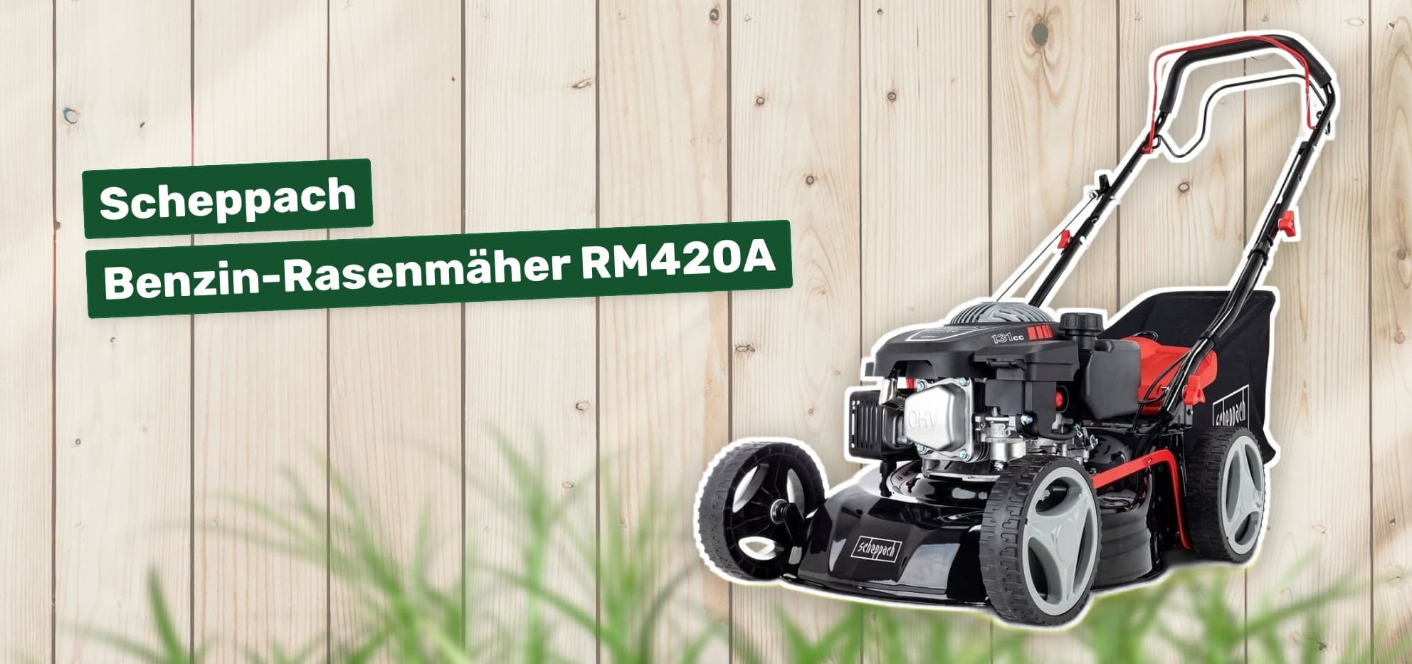 Scheppach Benzin-Rasenmäher RM420A