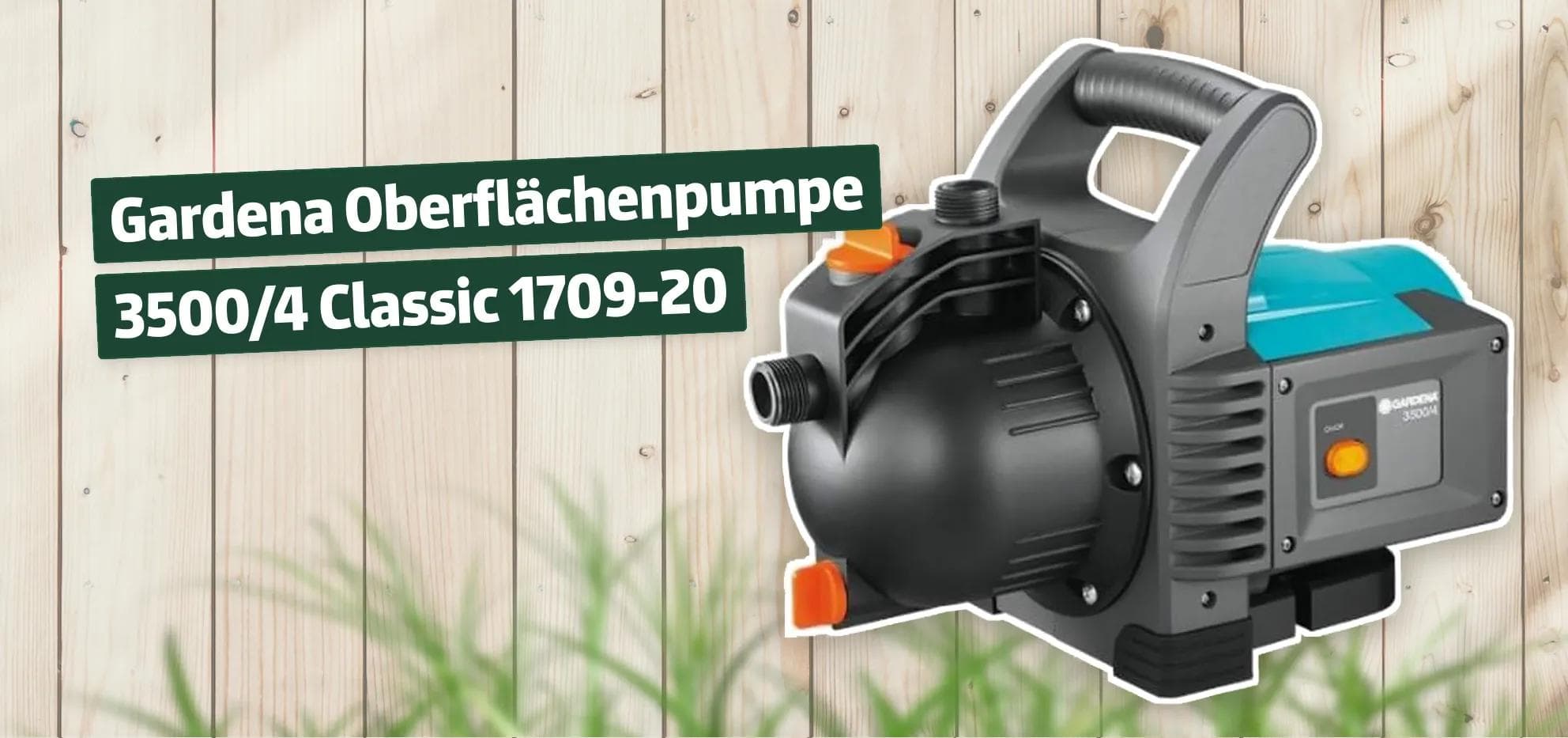 Gardena Oberflächenpumpe 3500/4 Classic 1709-20