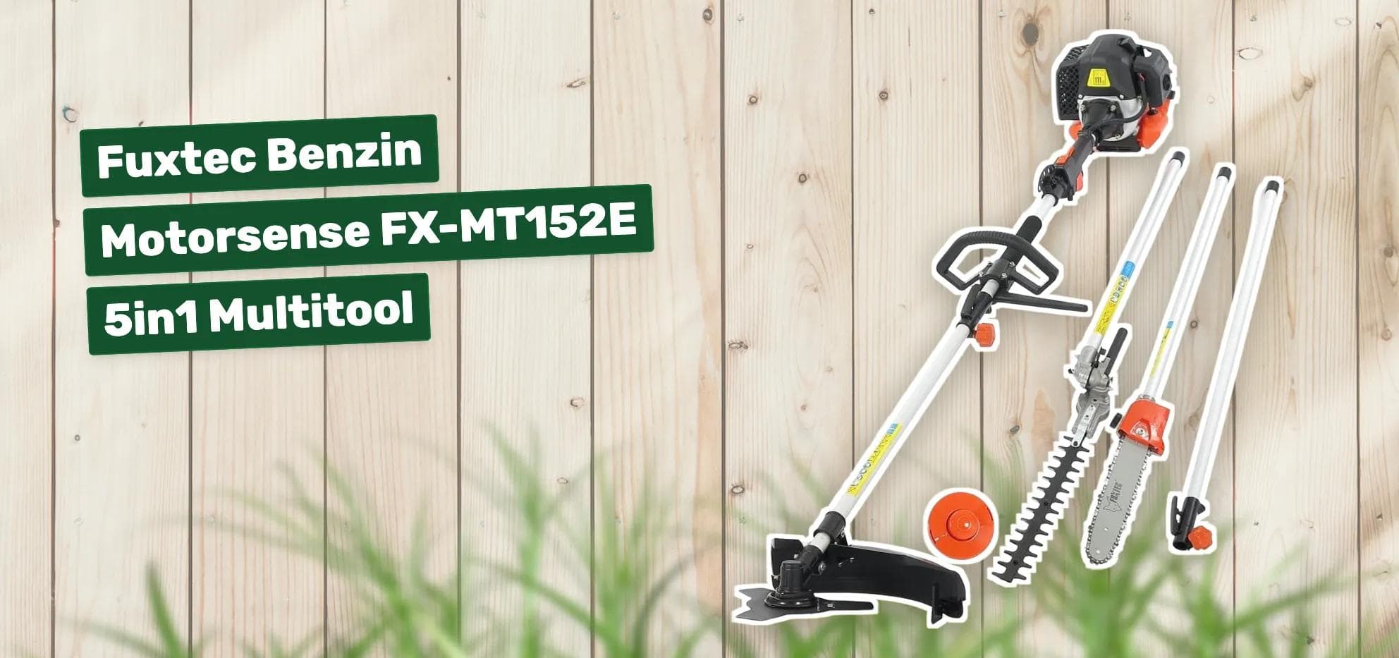 Fuxtec Benzin Motorsense FX-MT152E 5in1 Multitool