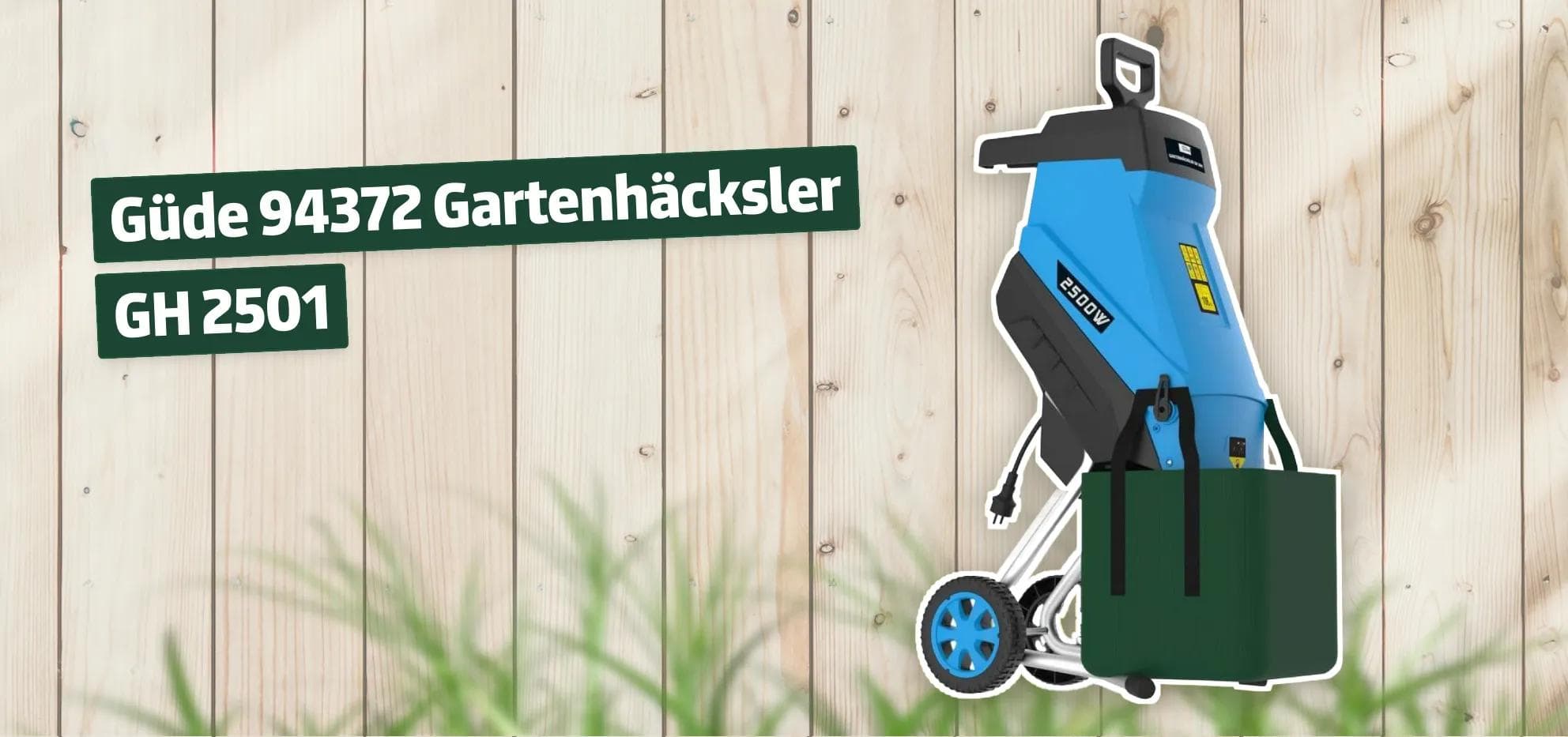 Güde 94372 Gartenhäcksler GH 2501