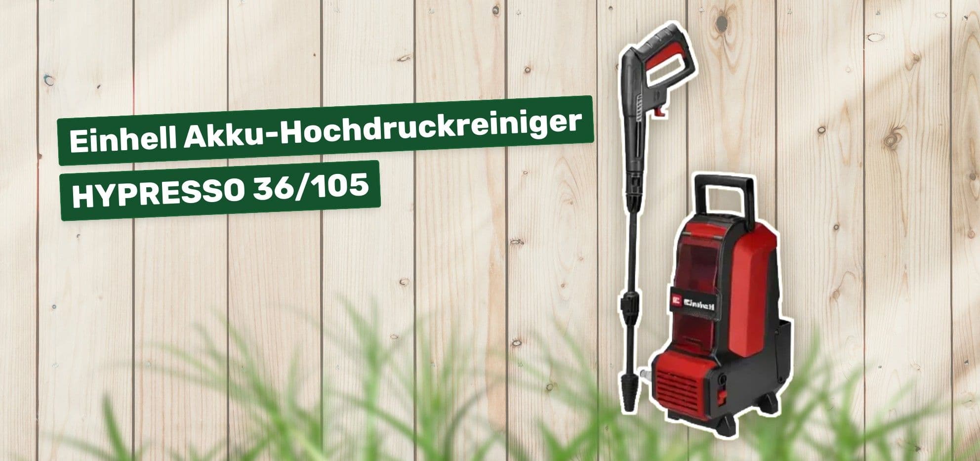Einhell Akku-Hochdruckreiniger HYPRESSO 36/105