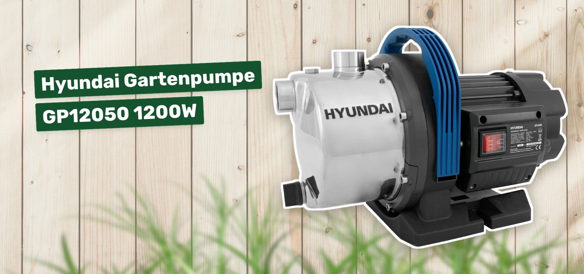 Hyundai Gartenpumpe GP12050 1200W