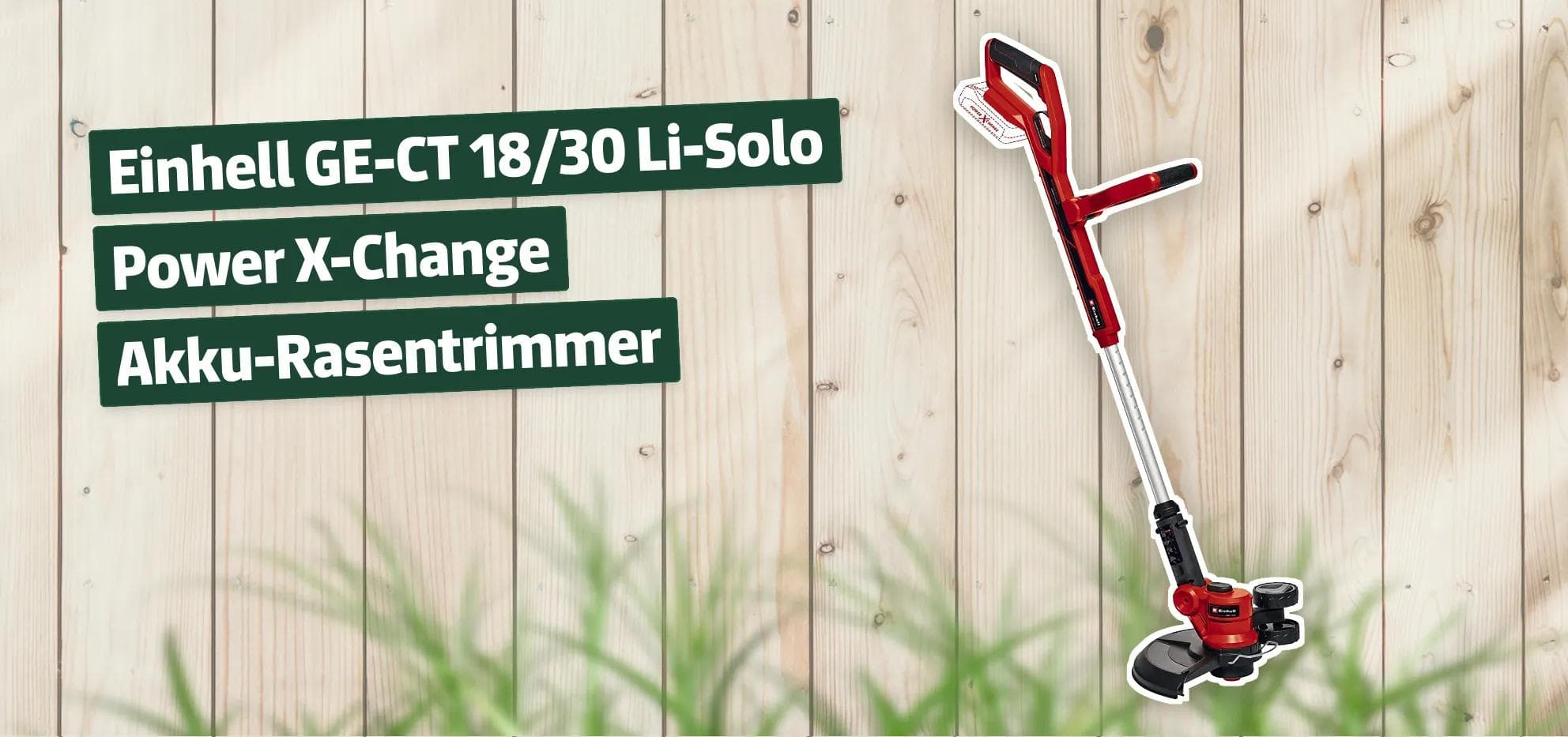 Einhell GE-CT 18/30 Li-Solo Power X-Change Akku-Rasentrimmer