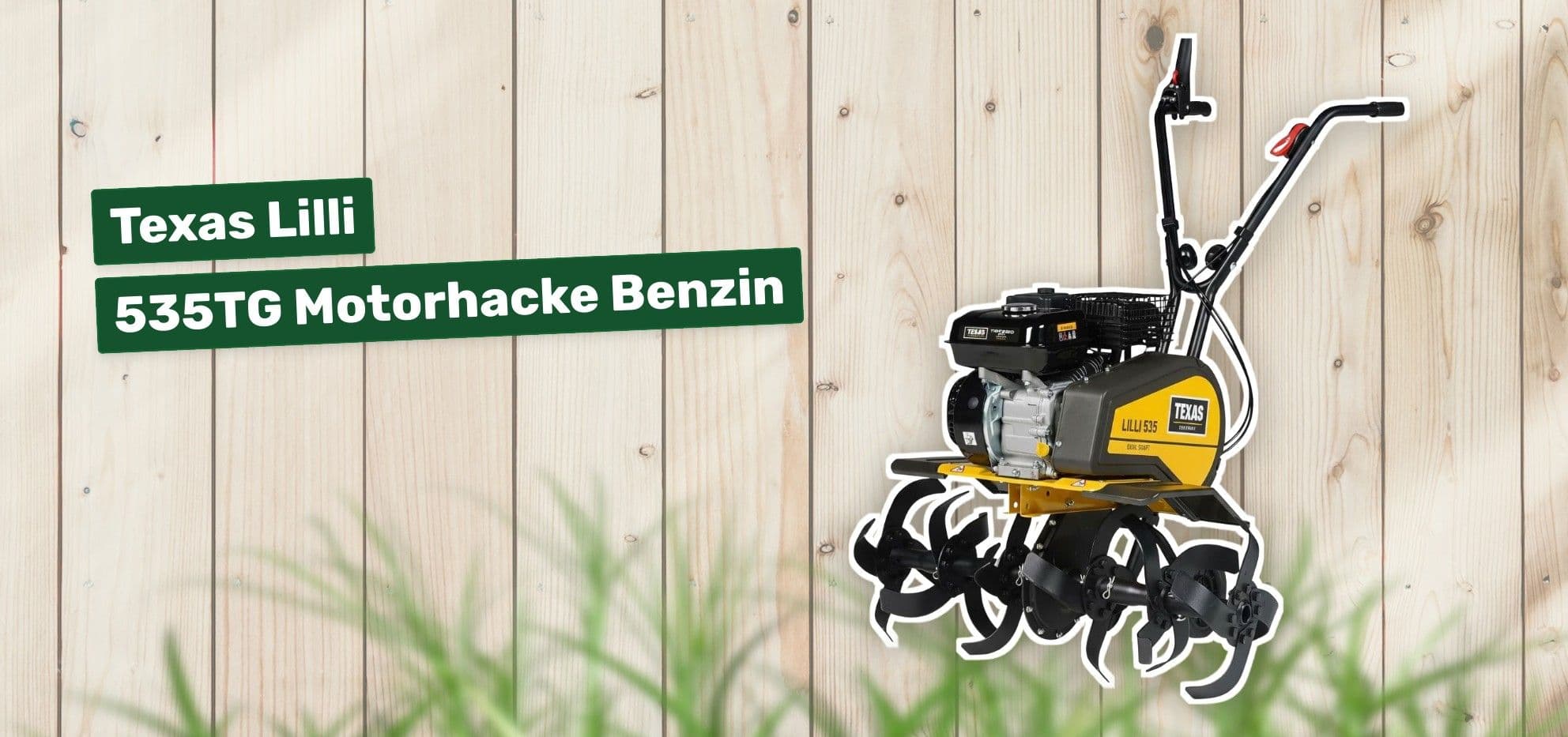 Texas Lilli 535TG Motorhacke Benzin