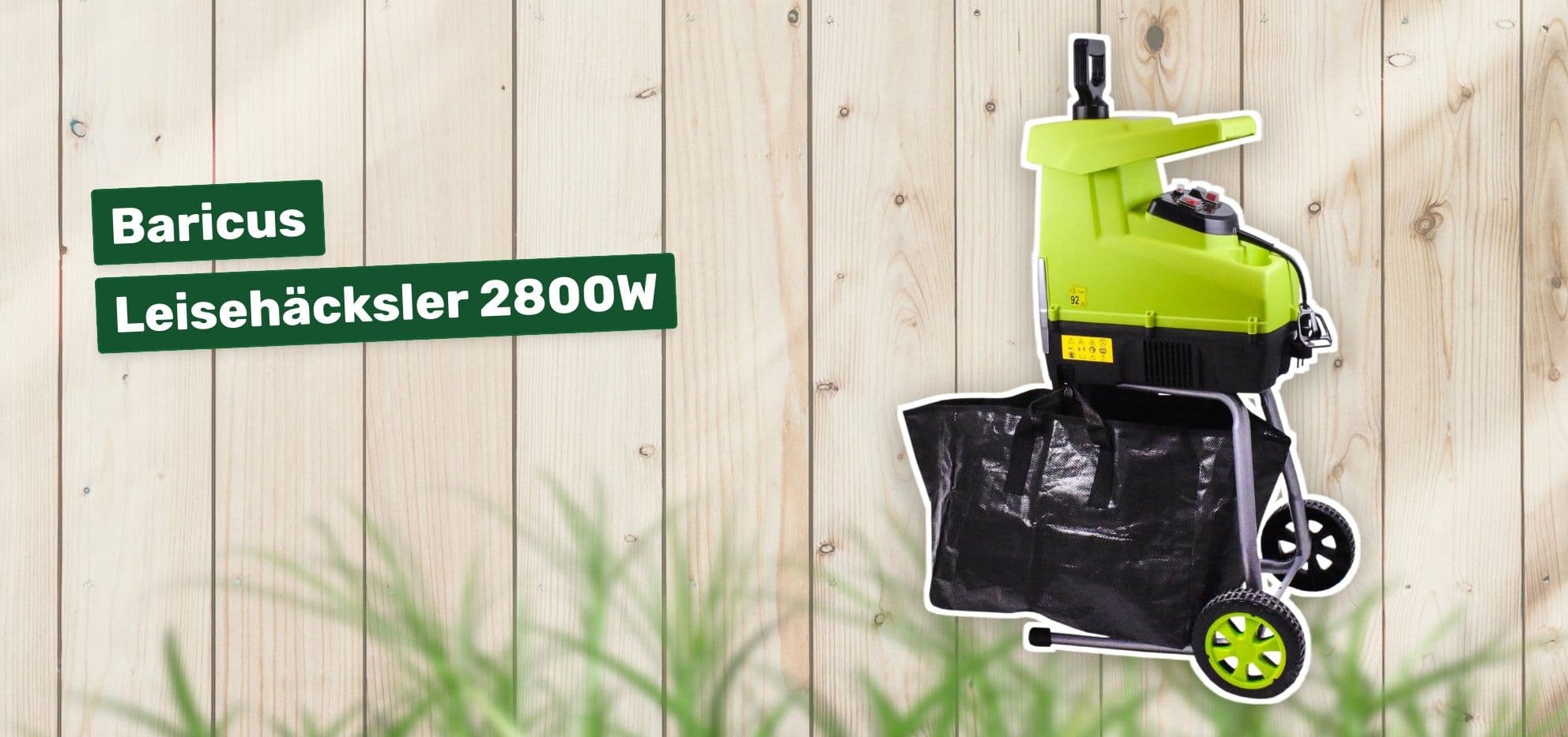 Baricus Leisehäcksler 2800W