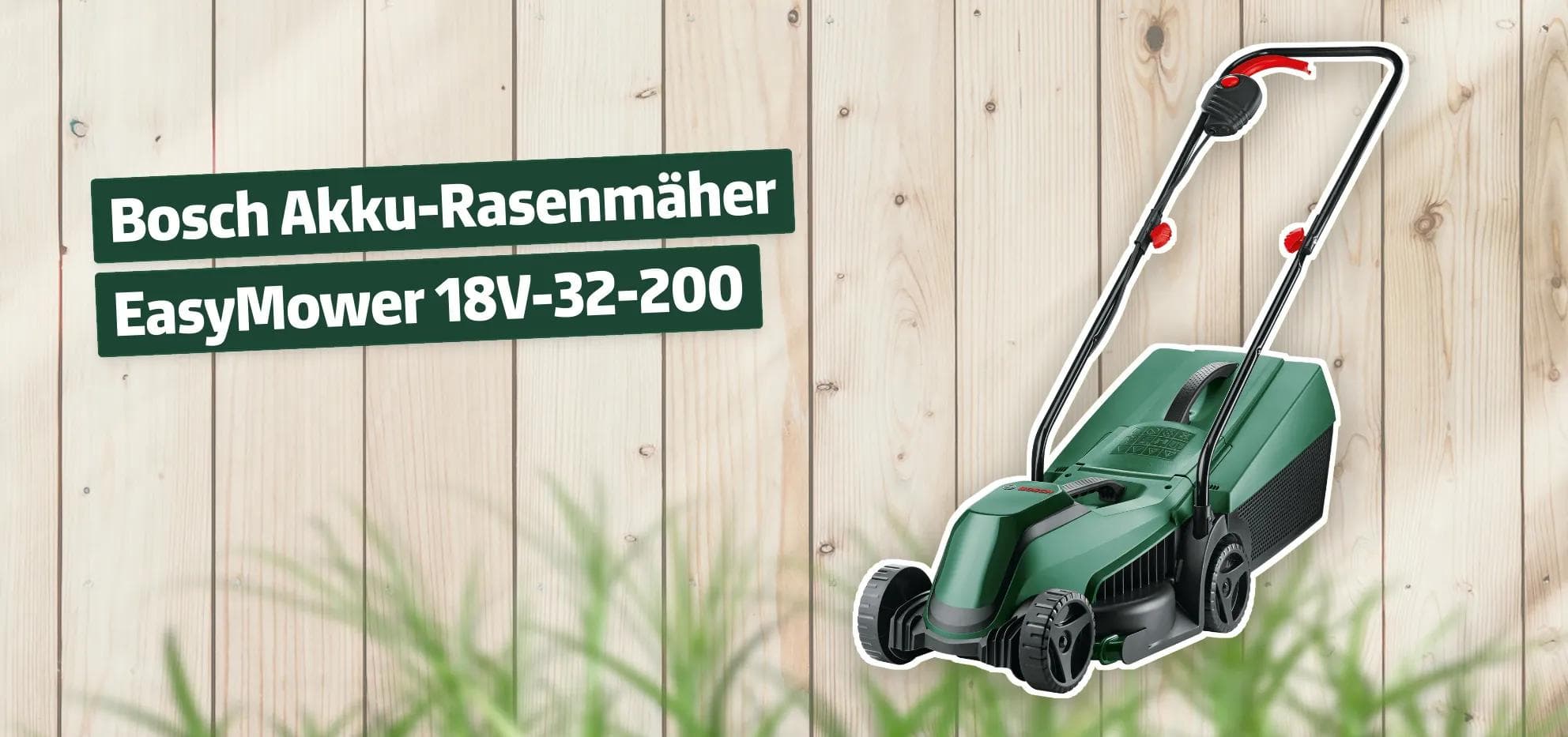 Bosch Akku-Rasenmäher EasyMower 18V-32-200