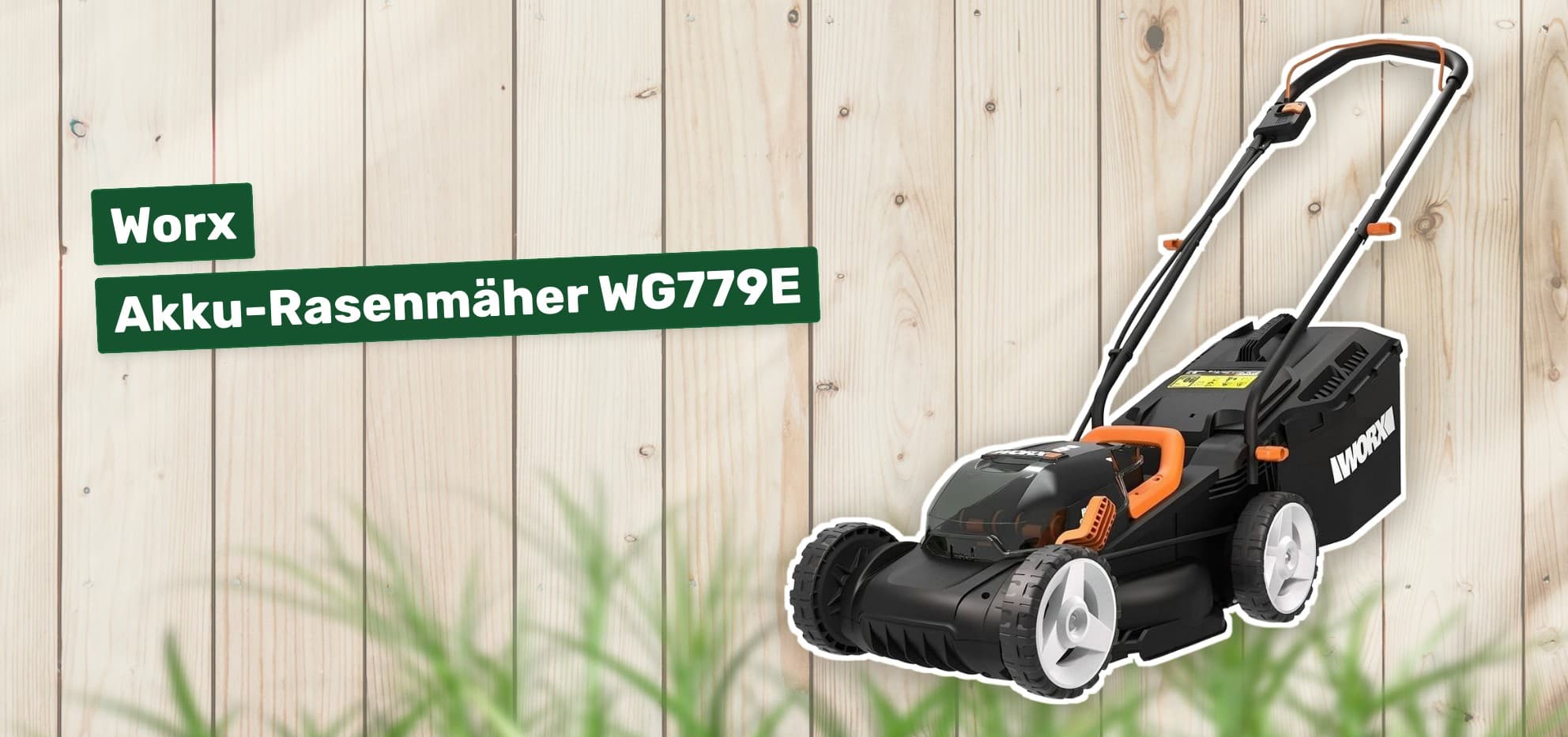 Worx Akku-Rasenmäher WG779E