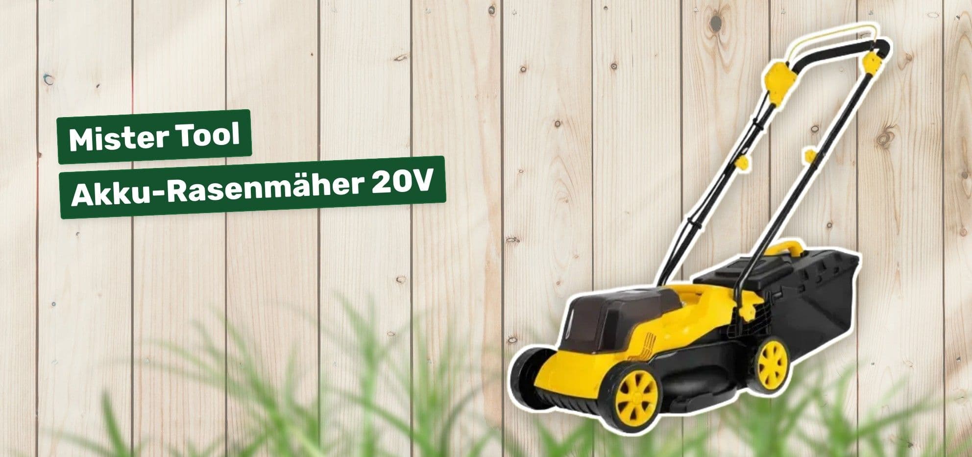 Mister Tool Akku-Rasenmäher 20V