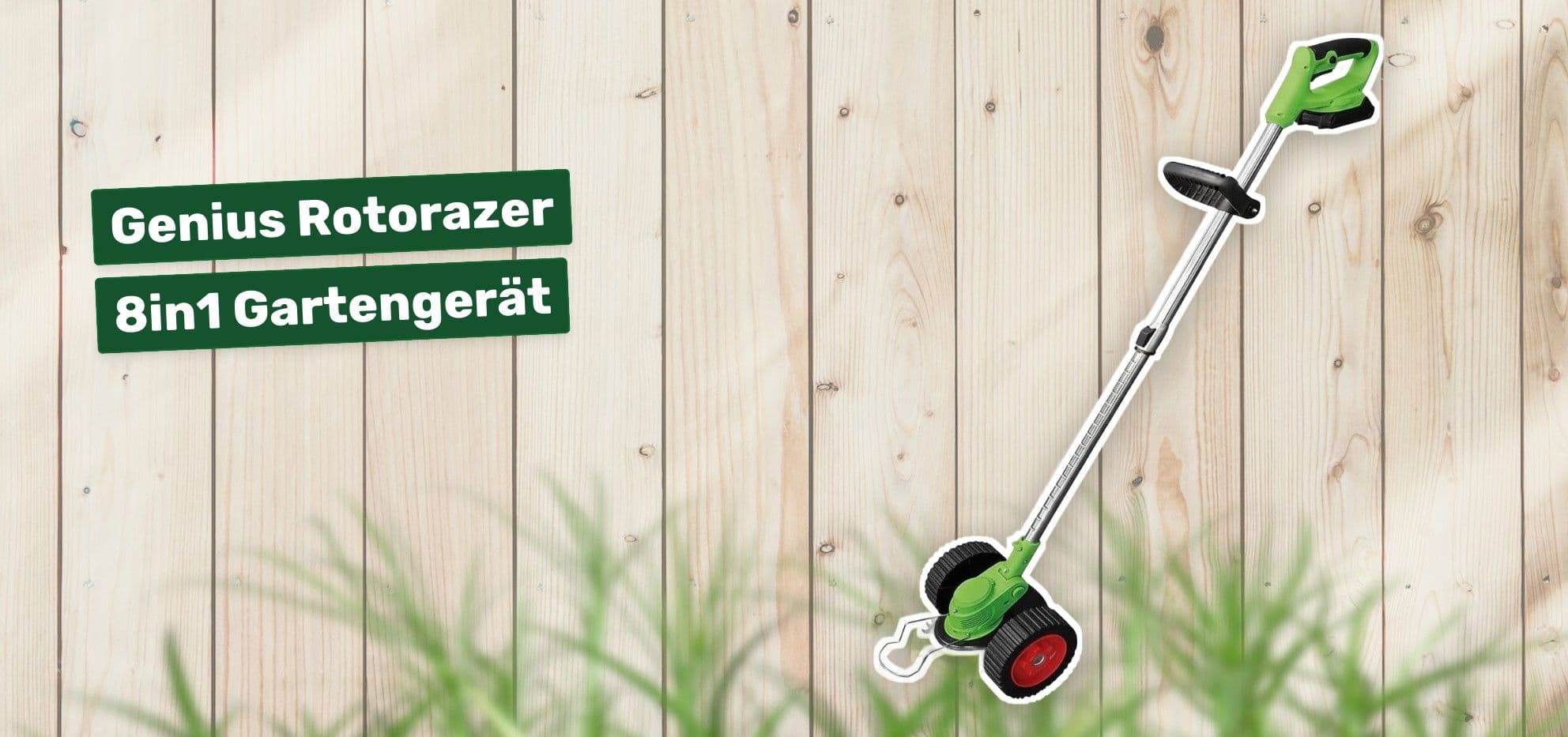 Genius Rotorazer 8in1 Gartengerät