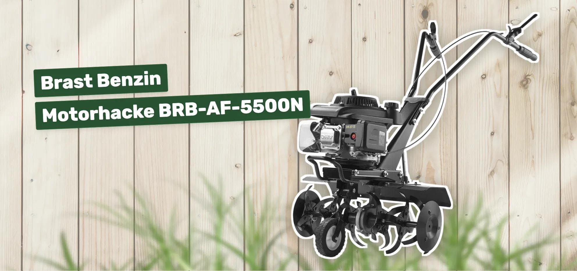 Brast Benzin Motorhacke BRB-AF-5500N