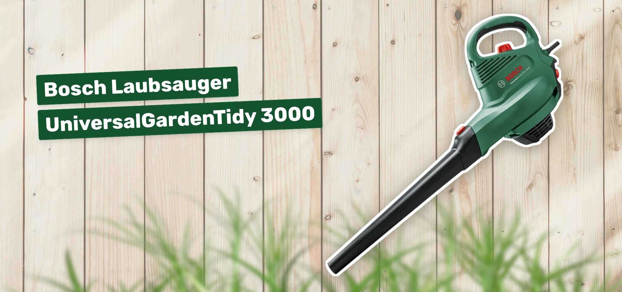 Bosch Laubsauger UniversalGardenTidy 3000