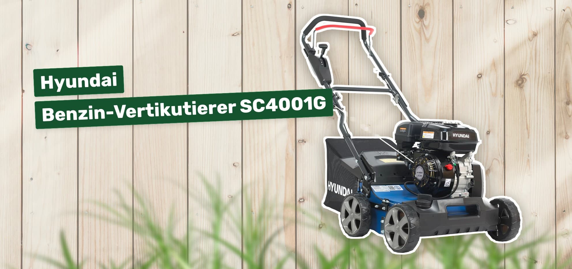 Hyundai Benzin-Vertikutierer SC4001G