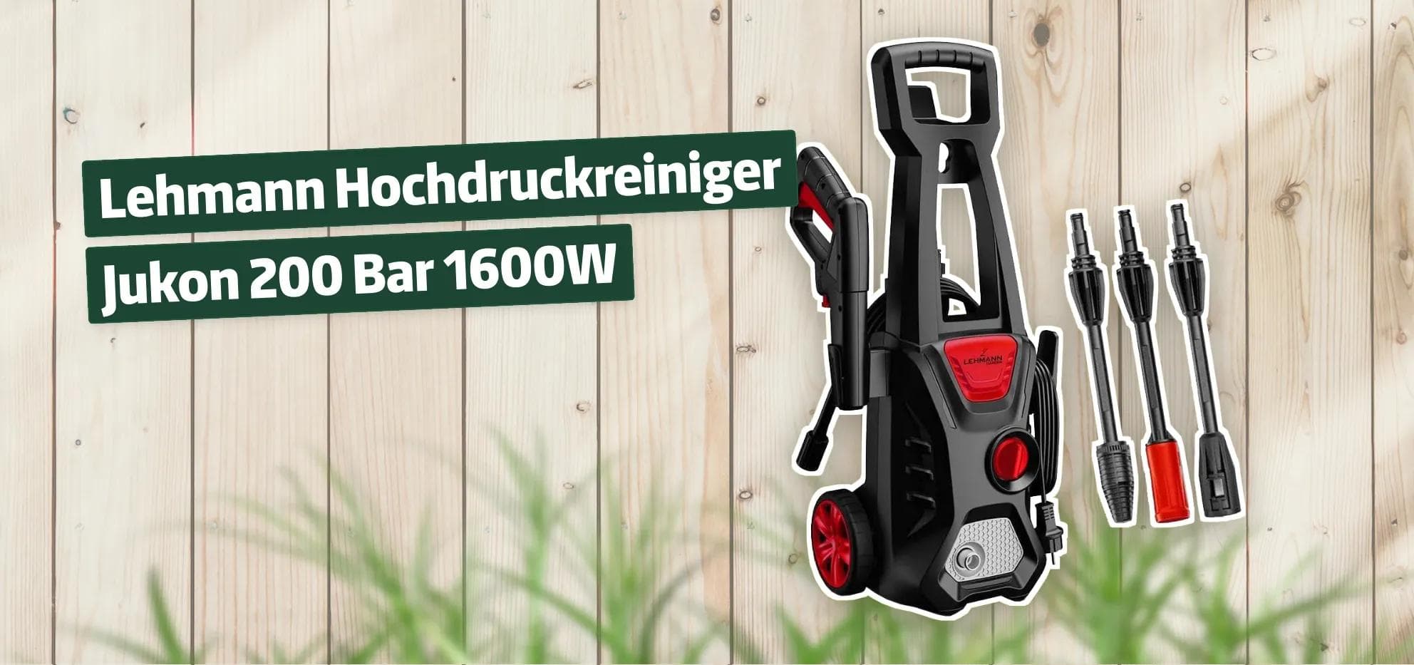 Lehmann Hochdruckreiniger Jukon 200 Bar 1600W