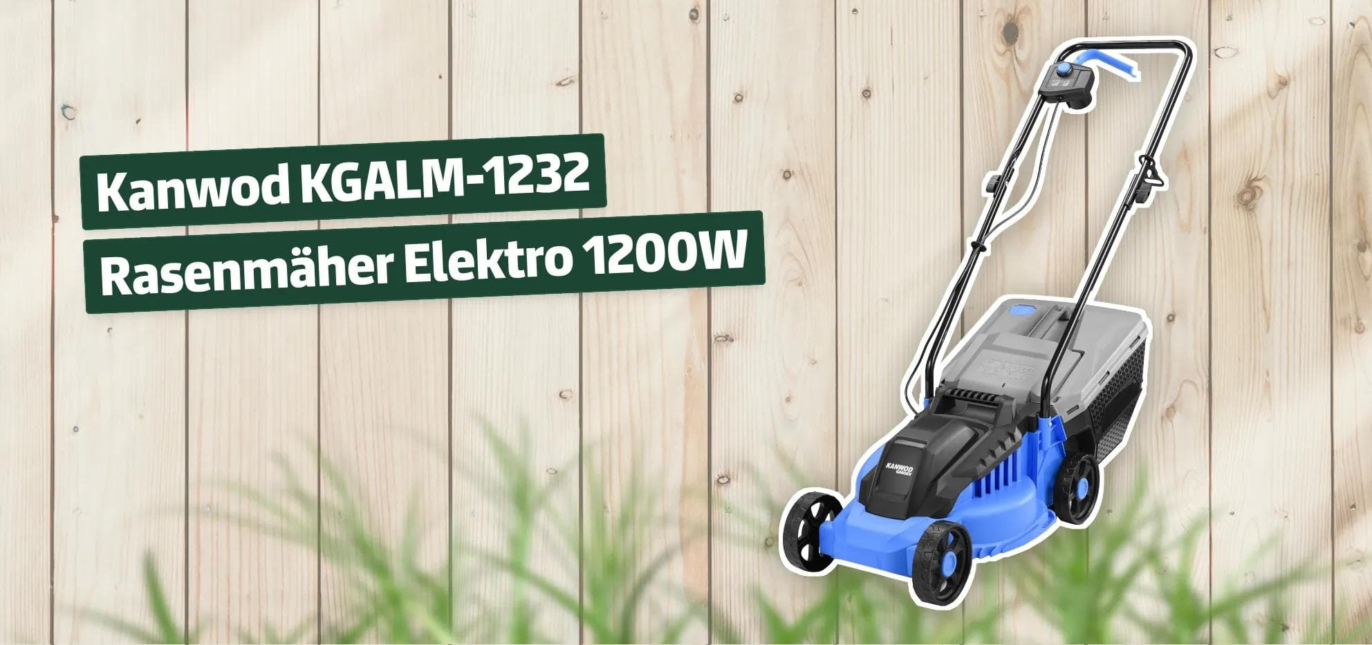 Kanwod KGALM-1232 Rasenmäher Elektro 1200W