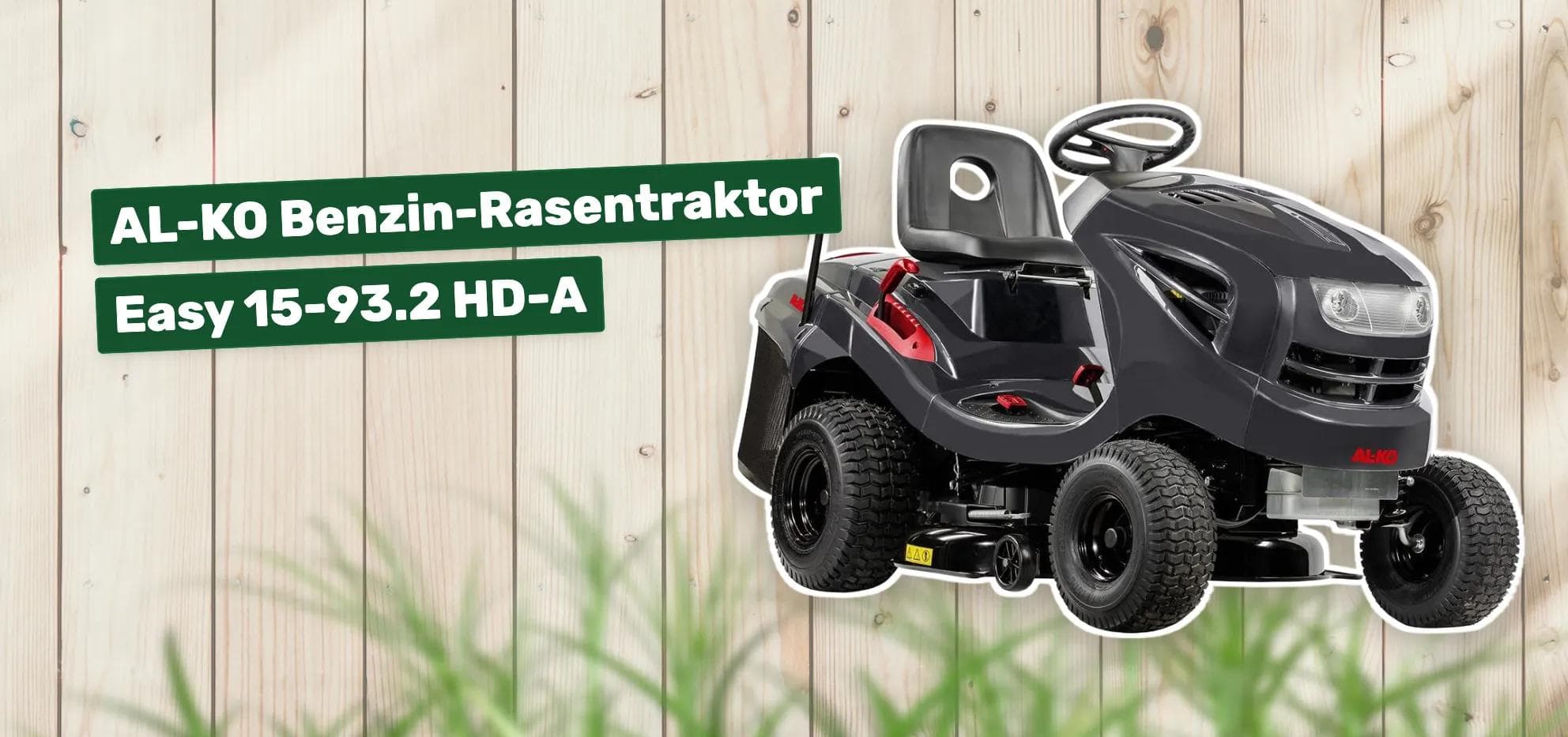 AL-KO Benzin-Rasentraktor Easy 15-93.2 HD-A