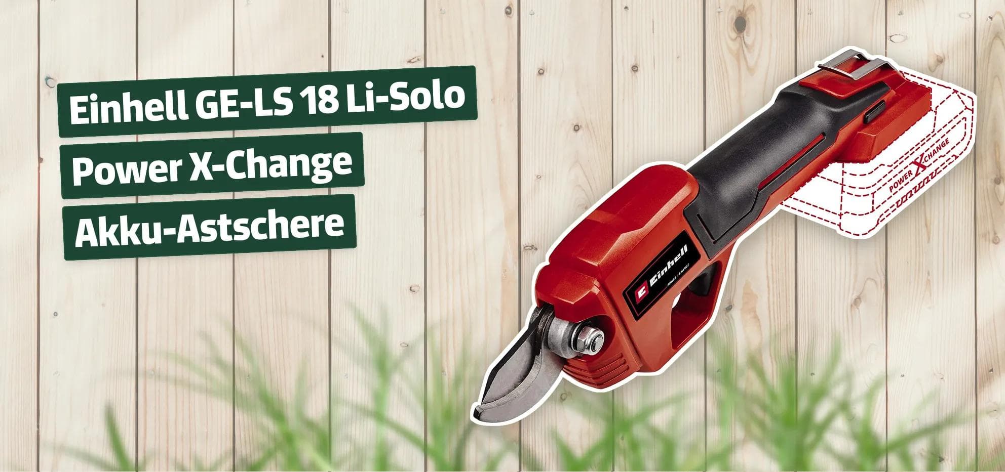 Einhell GE-LS 18 Li-Solo Power X-Change Akku-Astschere