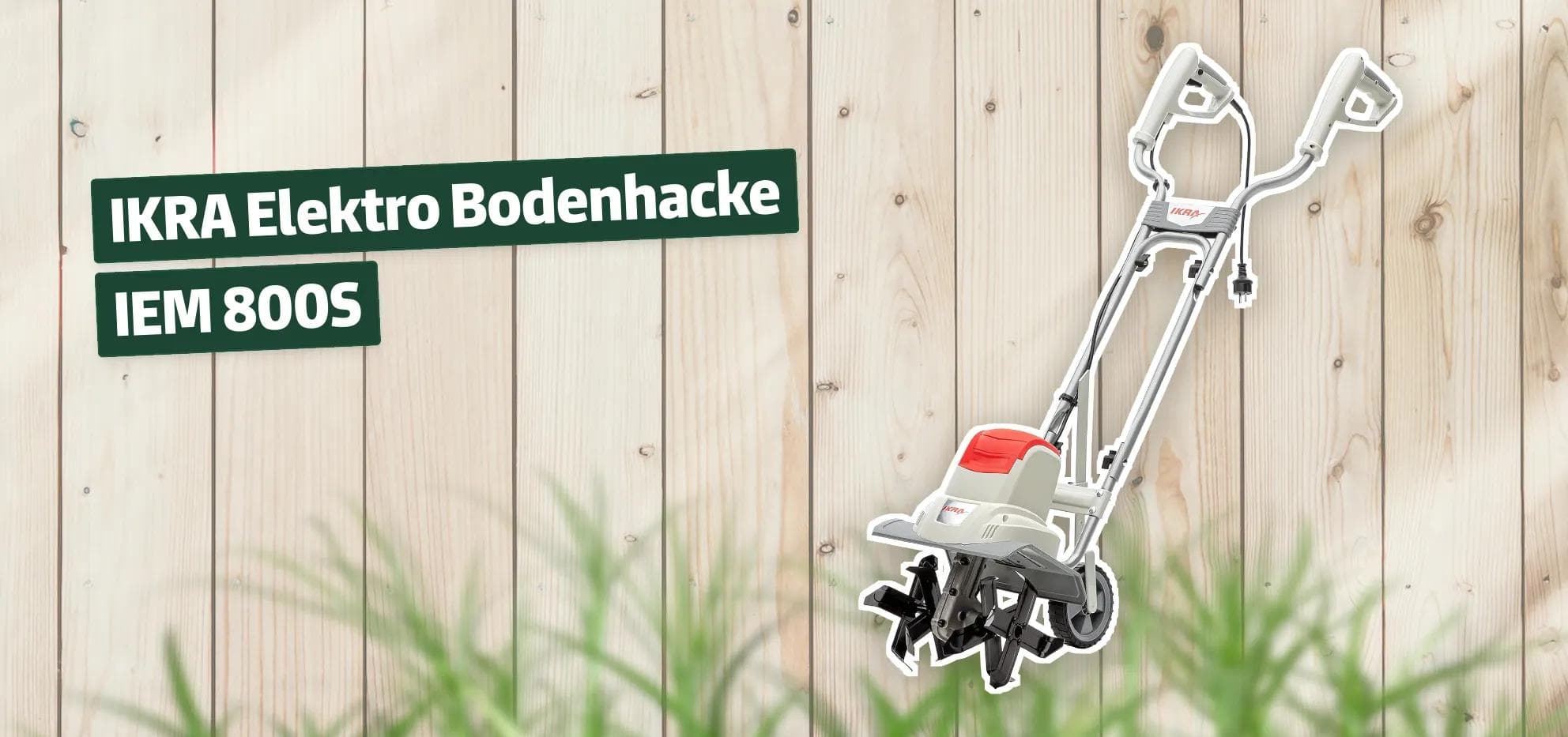 IKRA Elektro Bodenhacke IEM 800S