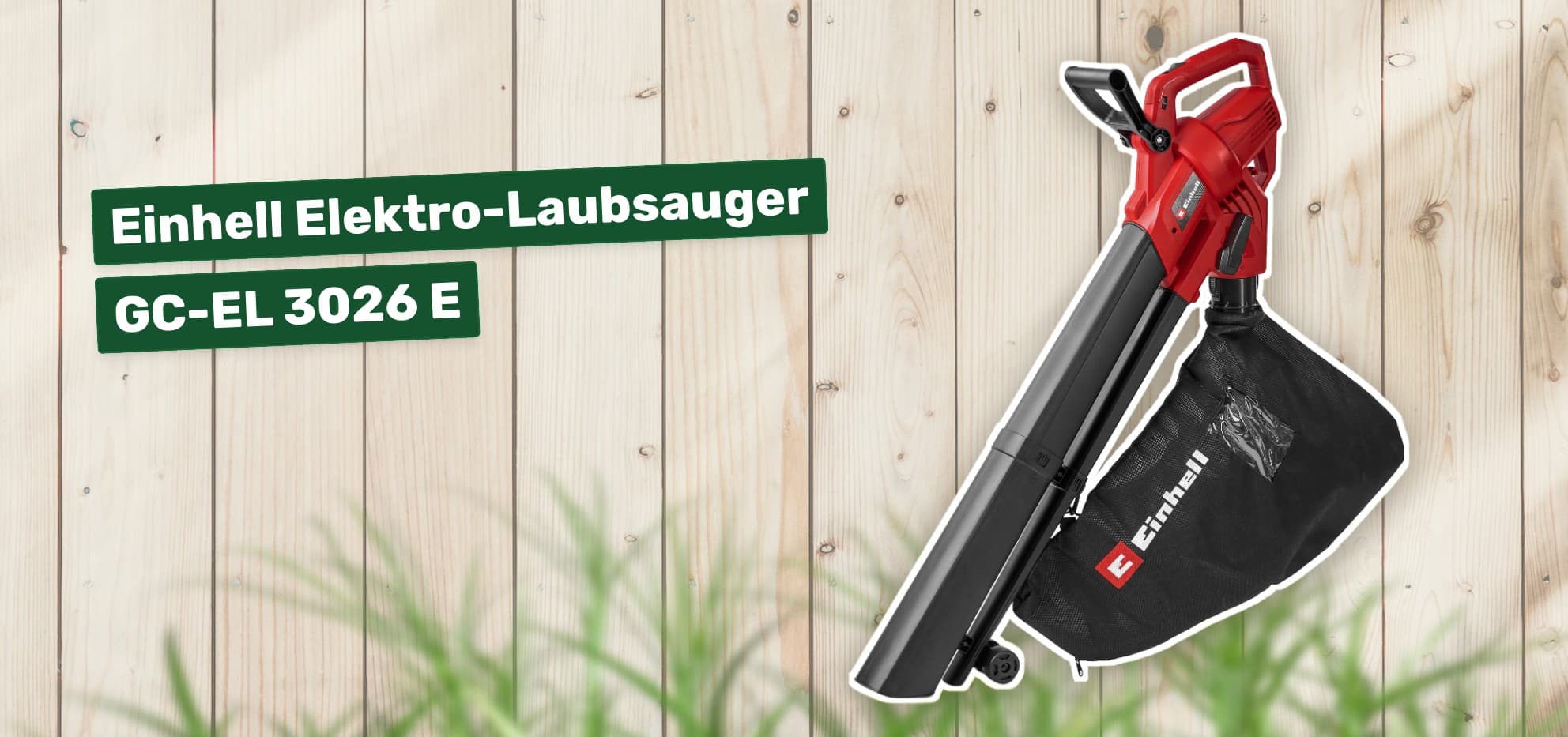 Einhell Elektro-Laubsauger GC-EL 3026 E