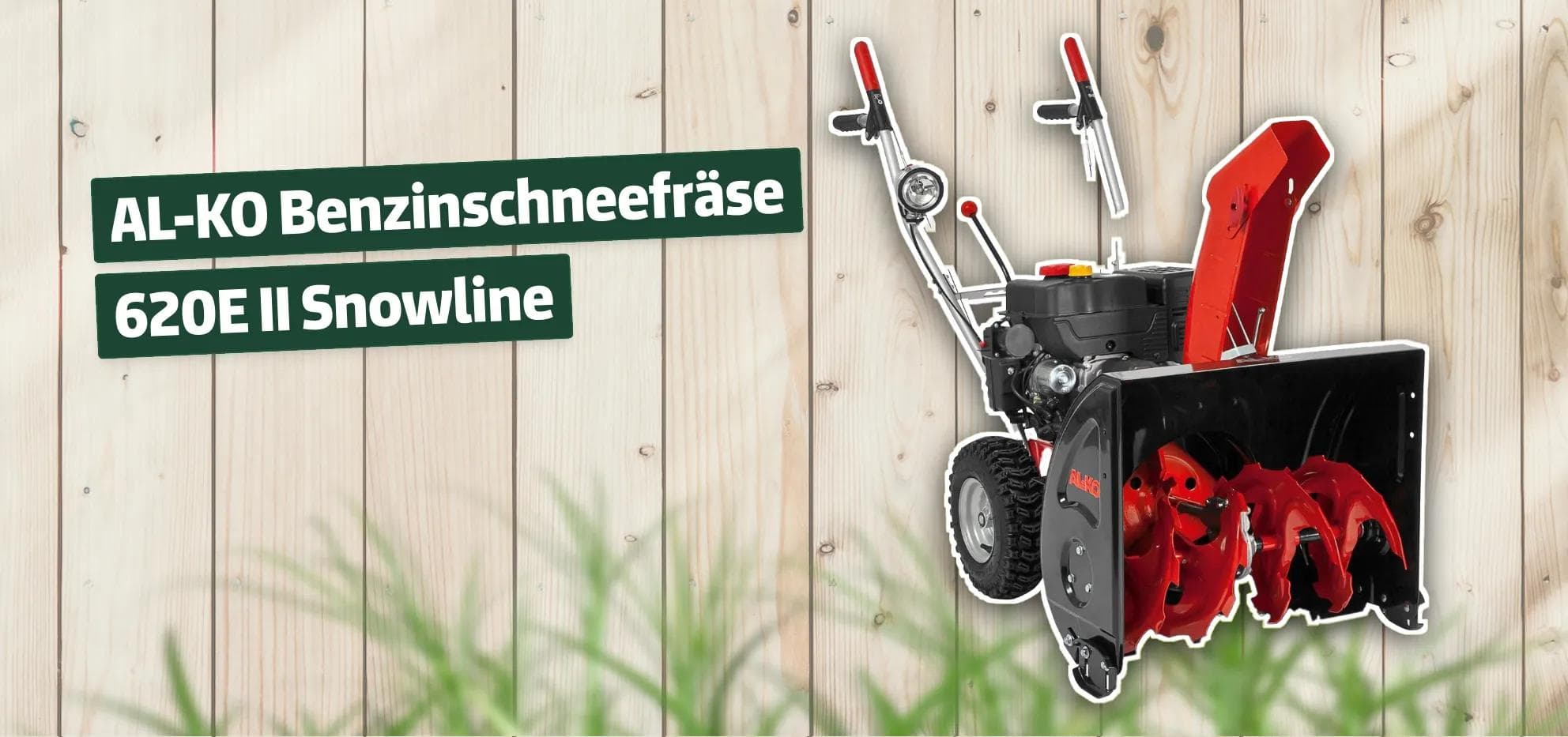 AL-KO Benzinschneefräse 620E II Snowline