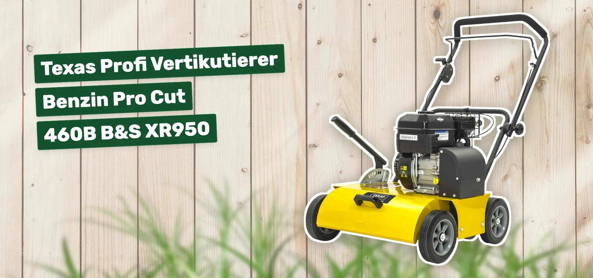 Texas Profi Vertikutierer Benzin Pro Cut 460B B&S XR950