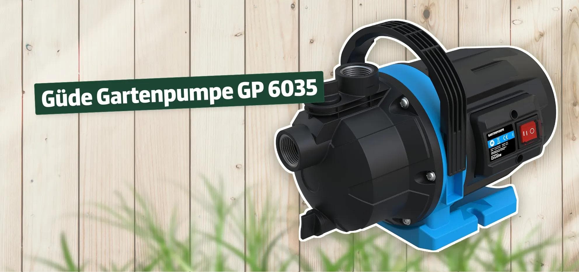 Güde Gartenpumpe GP 6035