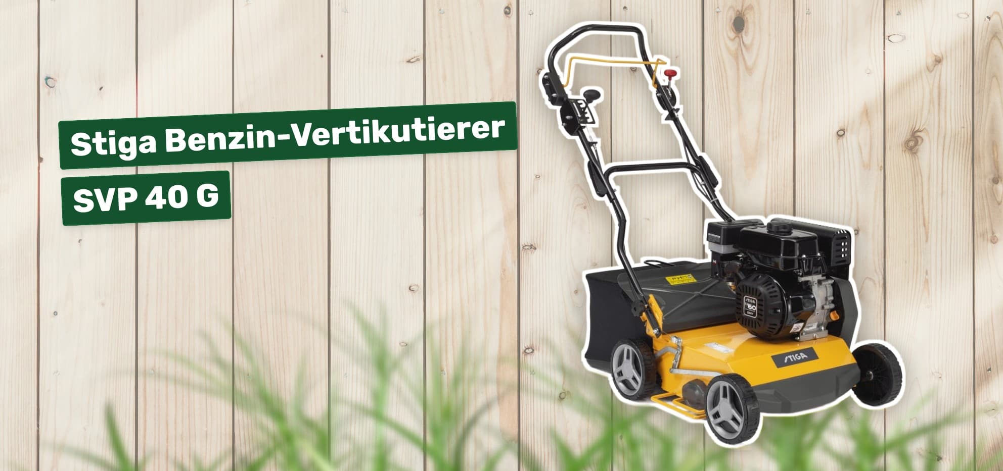 Stiga Benzin-Vertikutierer SVP 40 G